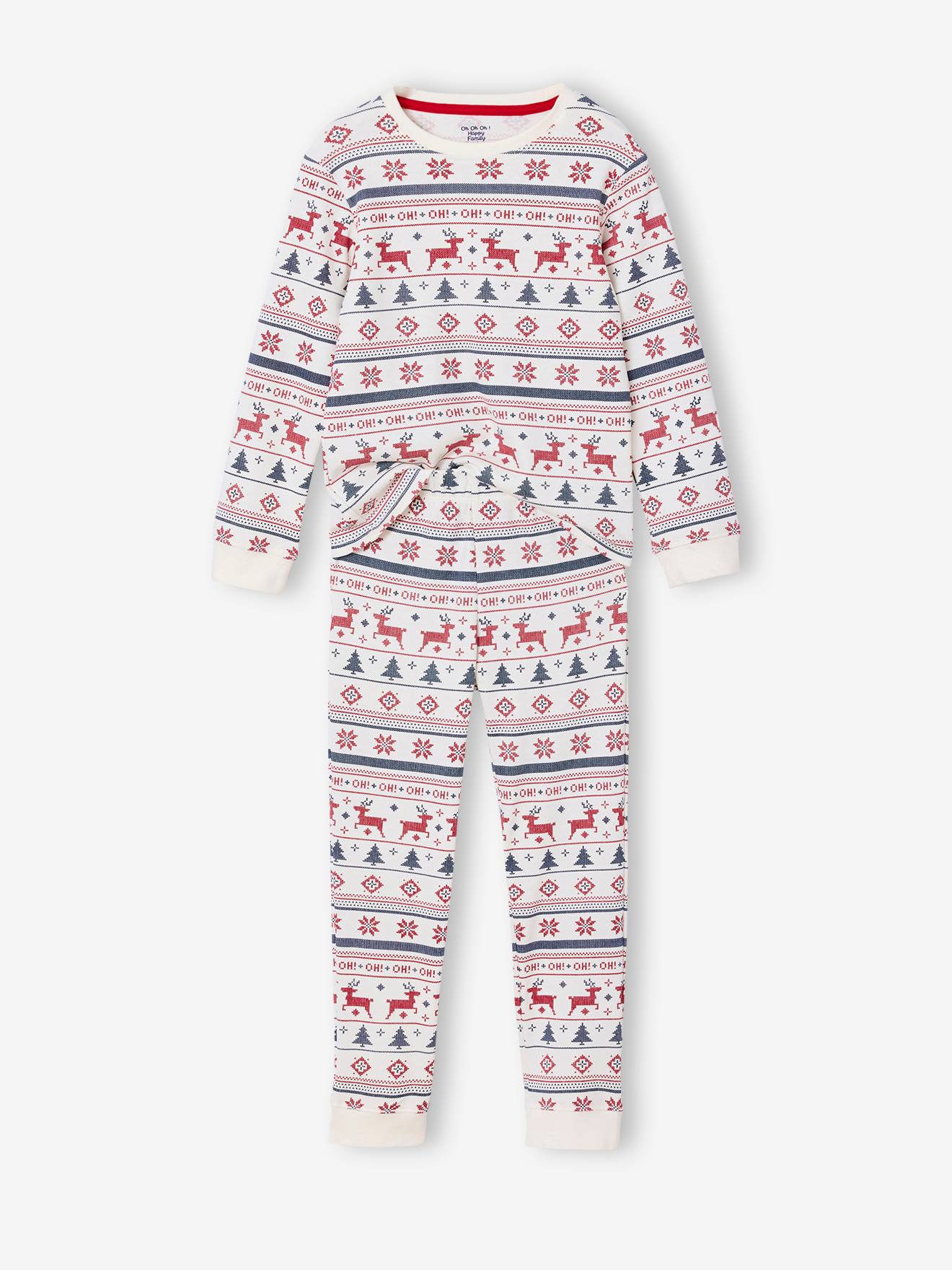 Kinder Weihnachts-Schlafanzug Capsule Collection FAMILY HOHOHO von Vertbaudet