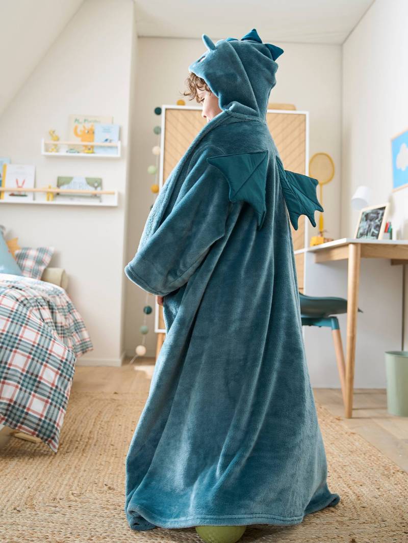 Kinder & Eltern Decke mit Kapuze und Ärmeln von Vertbaudet