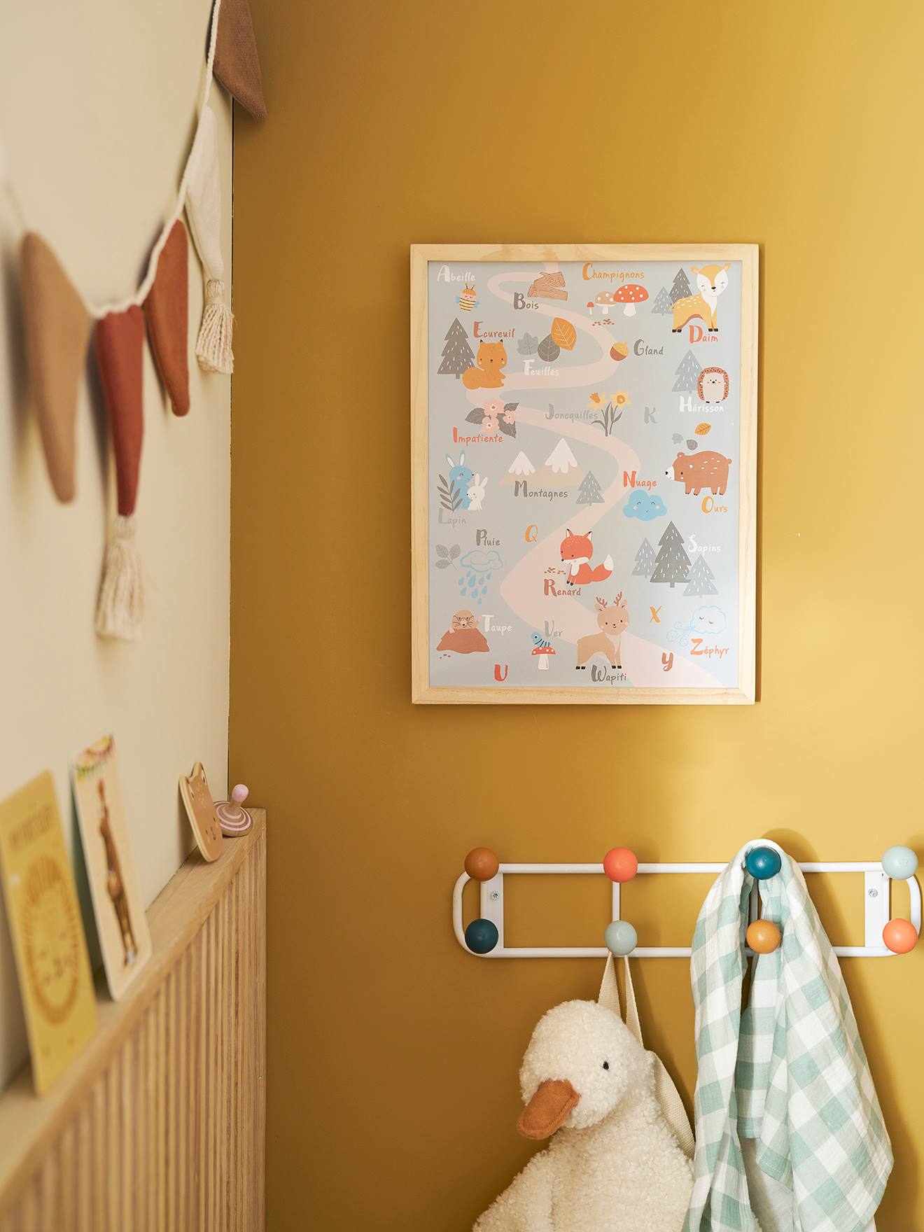 Kinderzimmer ABC-Poster mit Rahmen GRÜNER WALD Kinderzimmer ABC-Poster mit Rahmen GRÜNER WALD von Vertbaudet