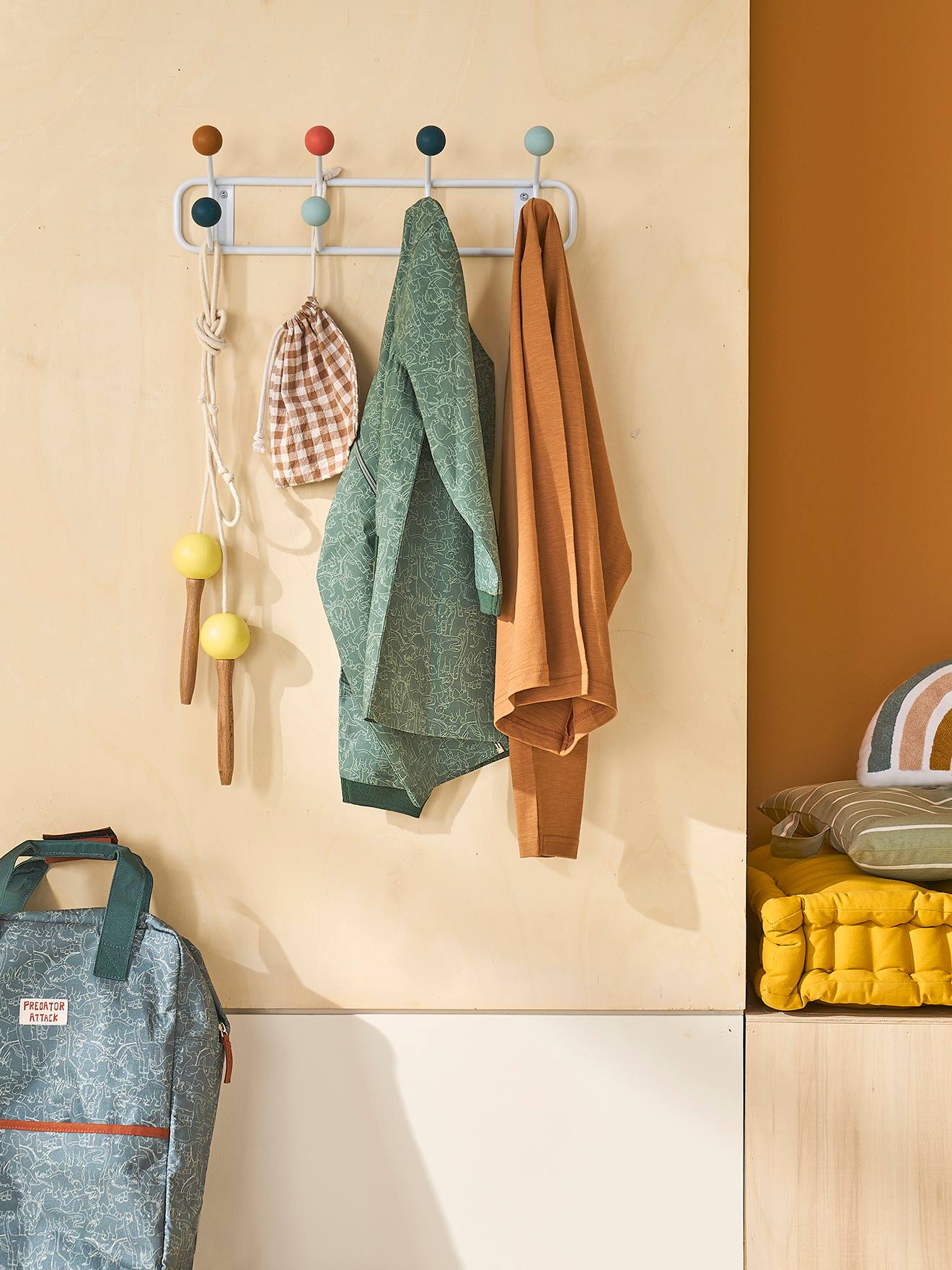 Kinderzimmer Wandgarderobe SIXTIES von Vertbaudet