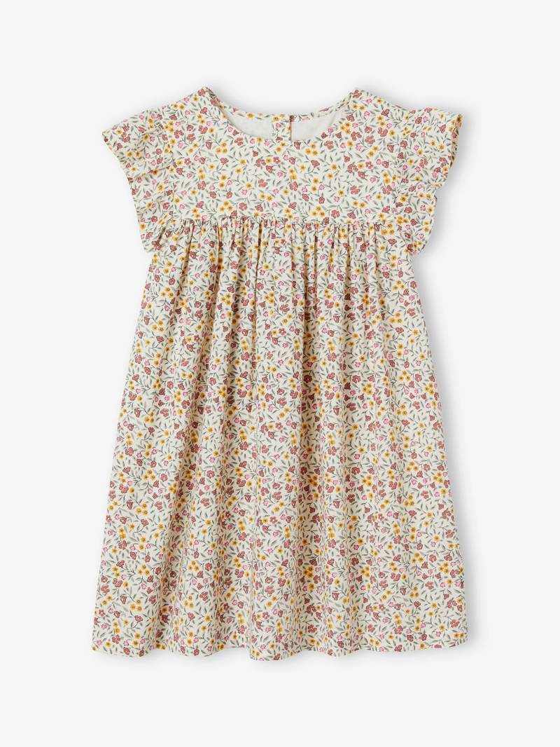 Kurzärmeliges Mädchen Sommerkleid von Vertbaudet