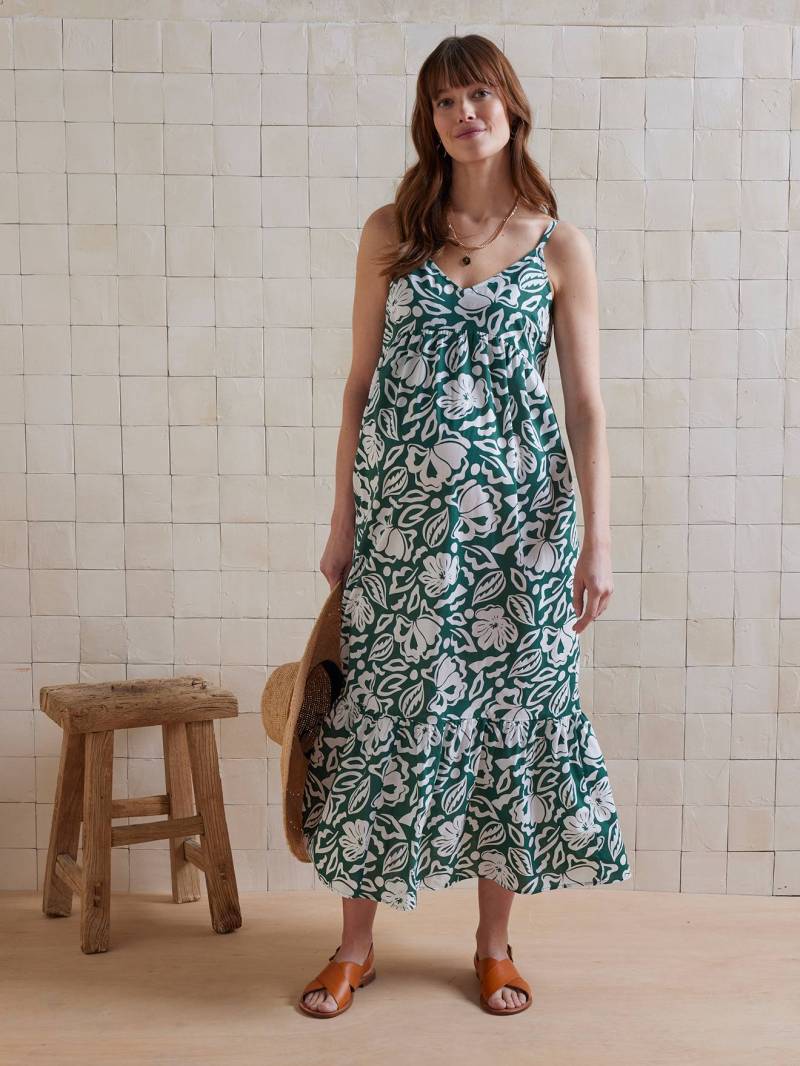 Langes Umstandskleid mit Trägern n von Vertbaudet