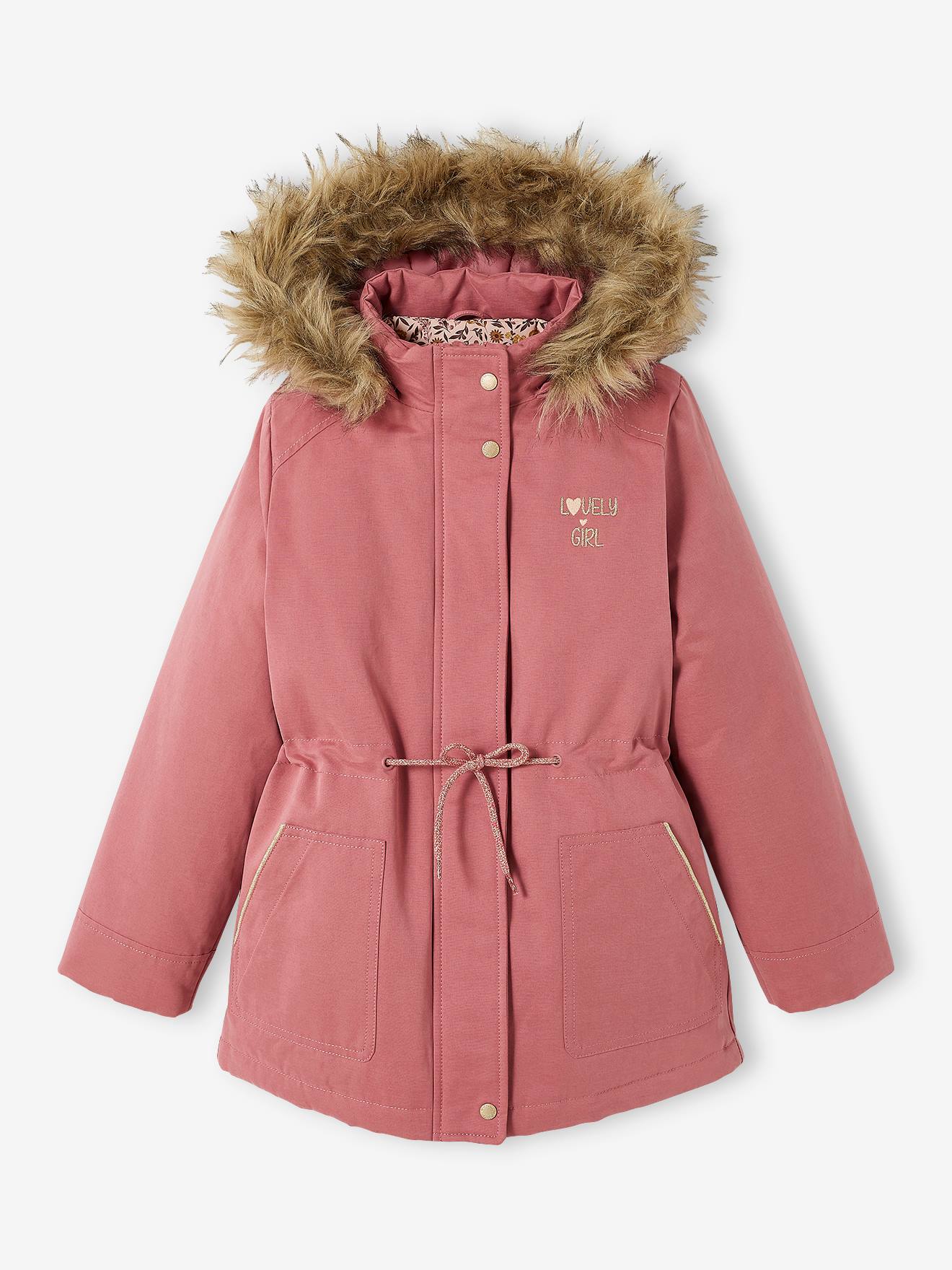 Mädchen 3-in-1-Winterjacke mit Recycling-Polyester von Vertbaudet