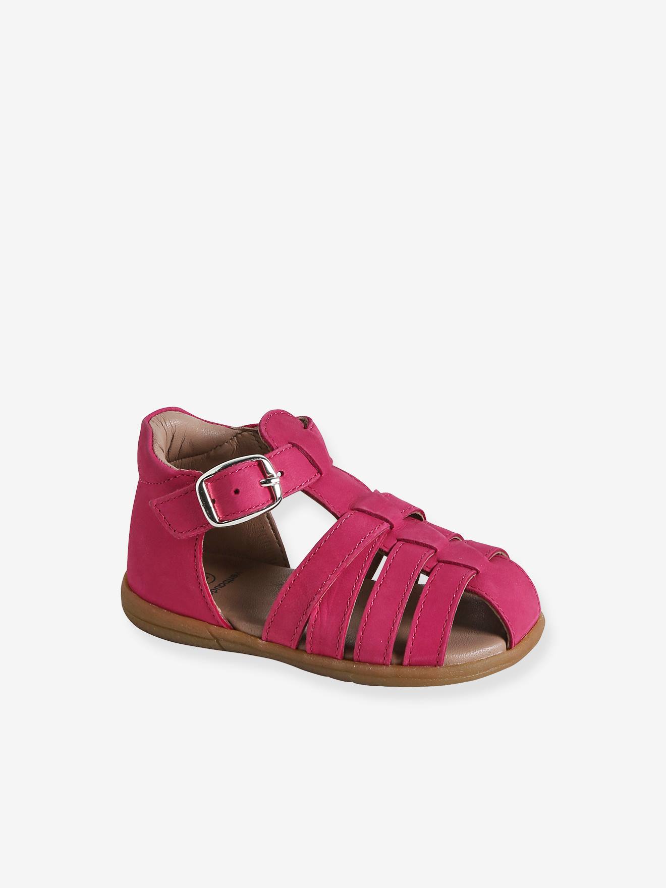 Mädchen Baby Lauflern-Sandalen von Vertbaudet