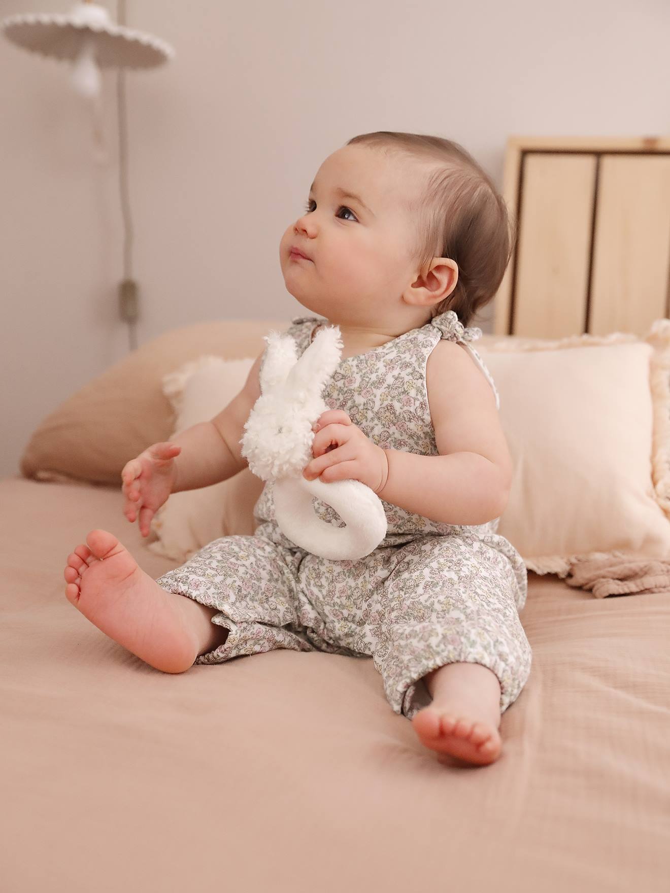 Mädchen Baby Overall von Vertbaudet
