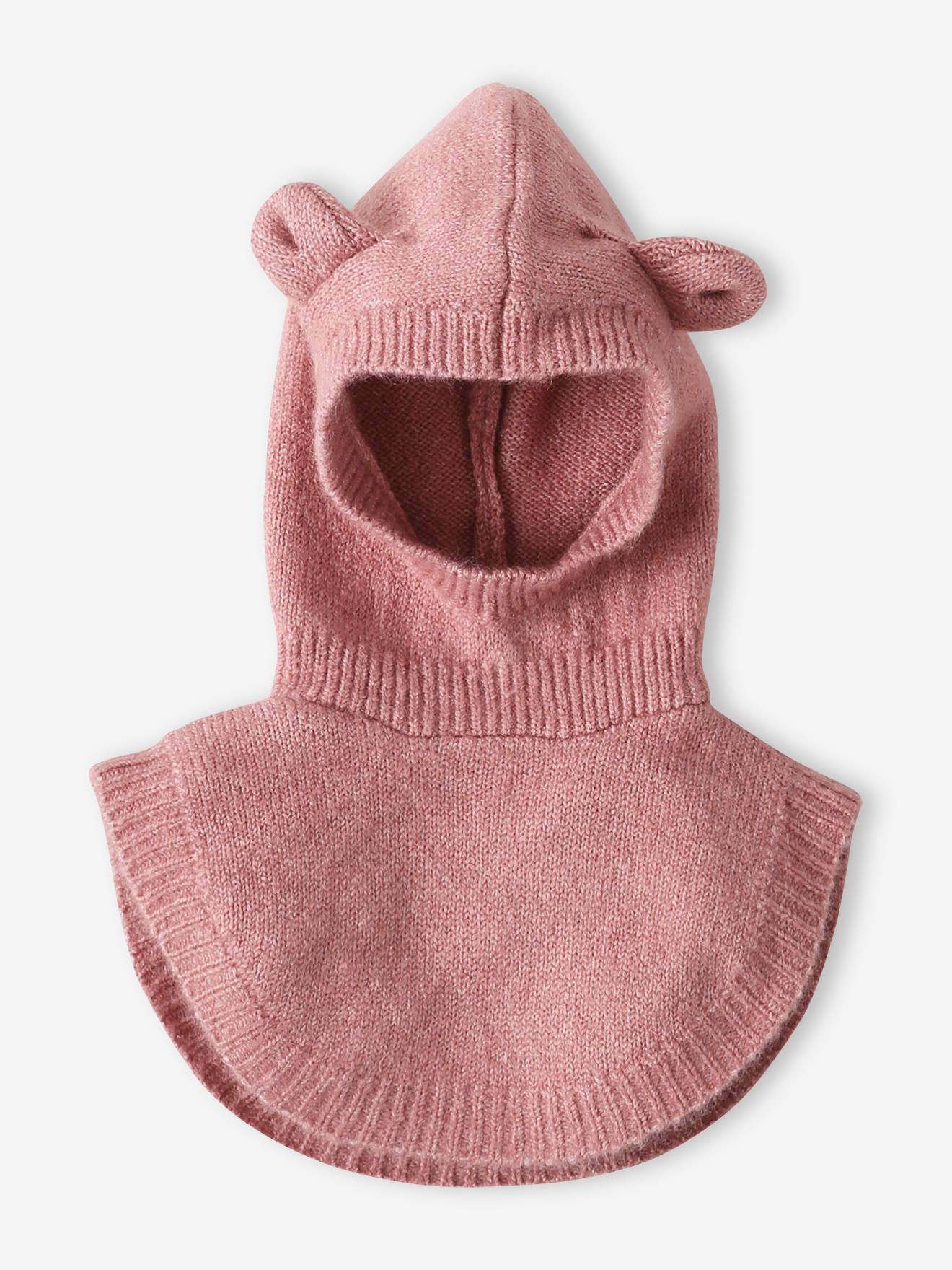 Mädchen Baby Schalmütze mit Teddyohren hell Mädchen Baby Schalmütze mit Teddyohren hell von Vertbaudet