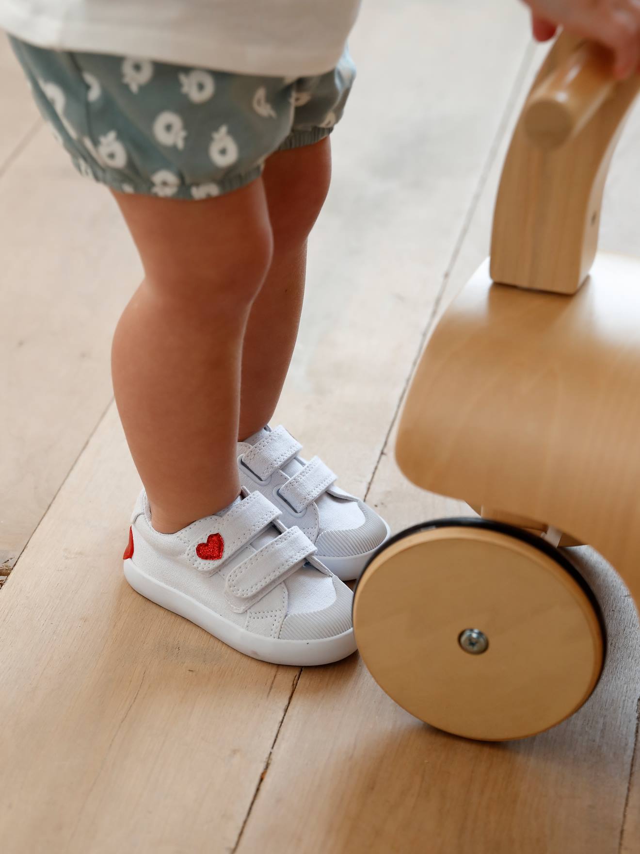 Mädchen Baby Stoffschuhe von Vertbaudet