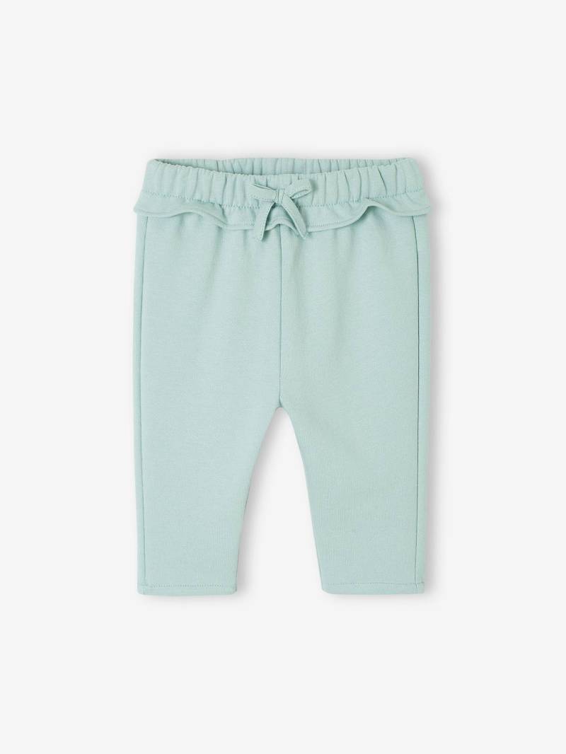 Mädchen Baby Sweathose BASIC mit Recycling-Polyester von Vertbaudet