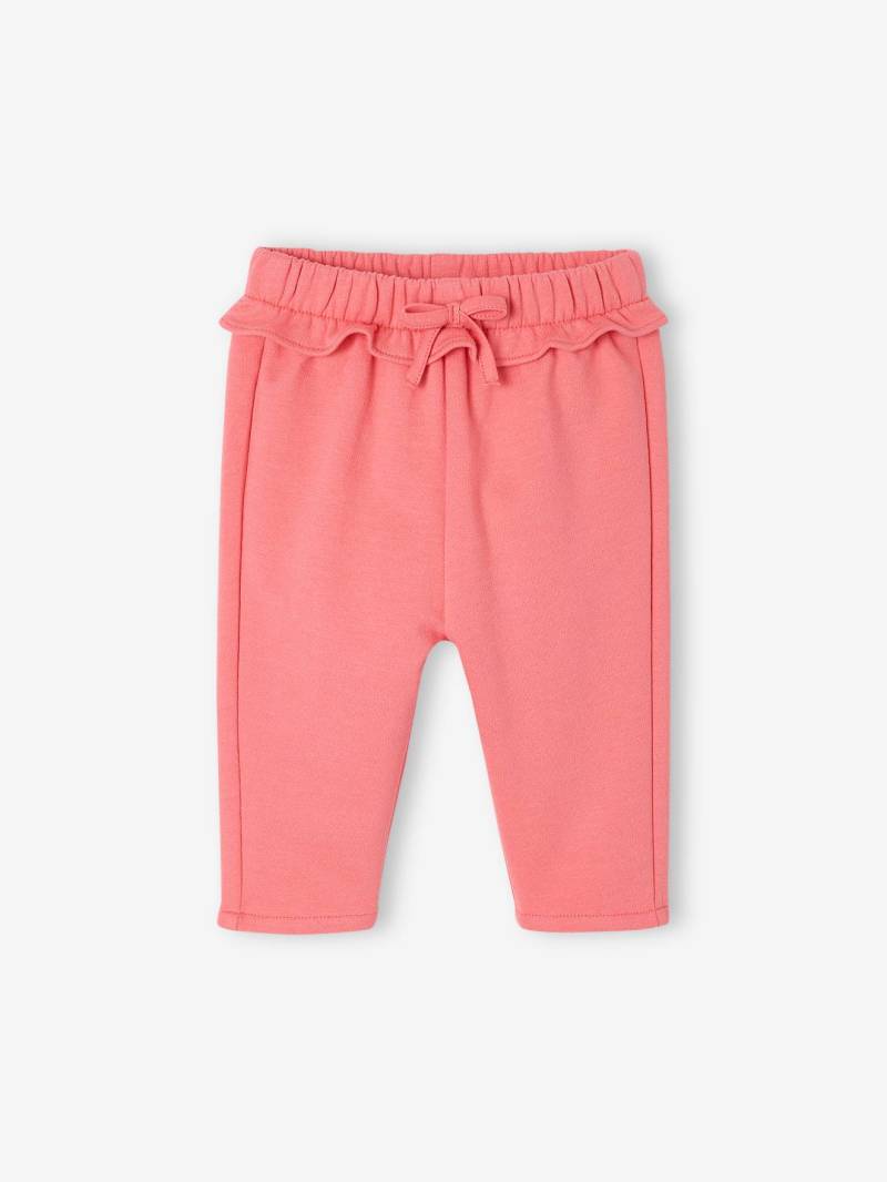 Mädchen Baby Sweathose BASIC mit Recycling-Polyester von Vertbaudet