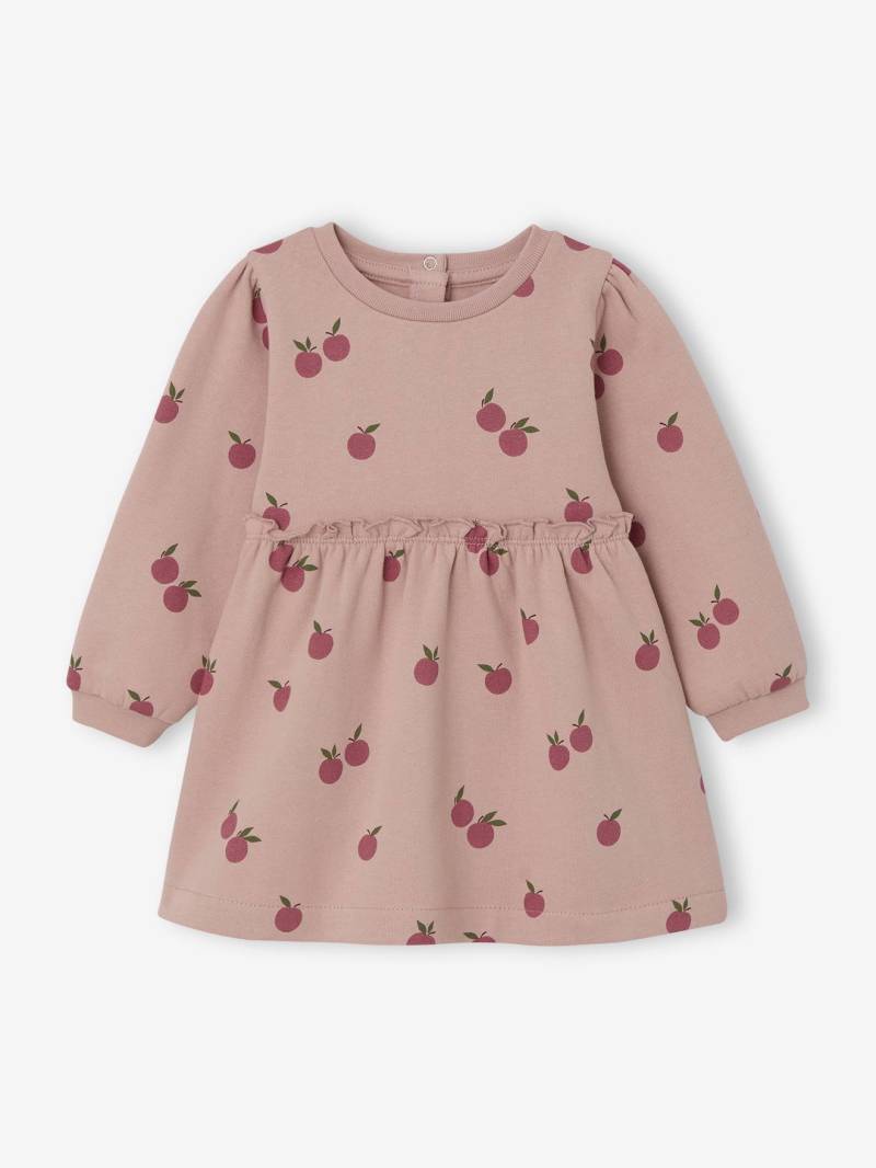 Mädchen Baby Sweatkleid pudrig von Vertbaudet