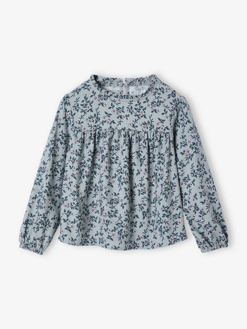 Mädchen Bluse mit Blumenprint von Vertbaudet