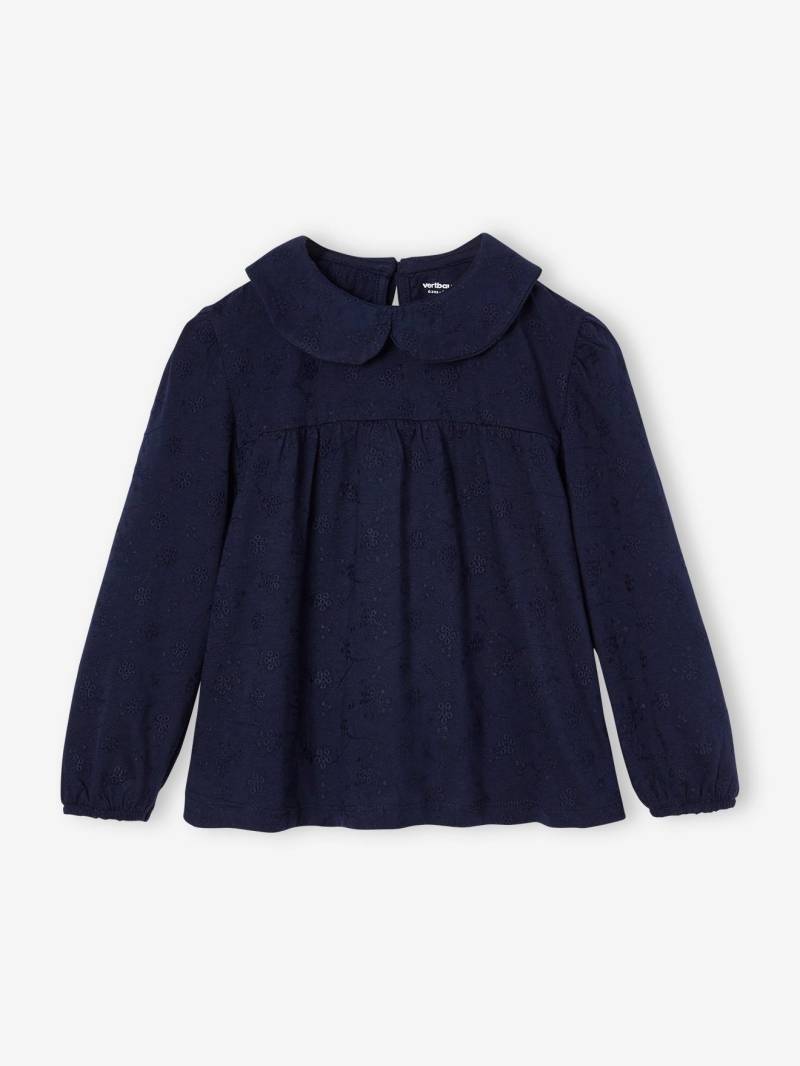 Mädchen Blusenshirt mit Lochstickereien Mädchen Blusenshirt mit Lochstickereien von Vertbaudet