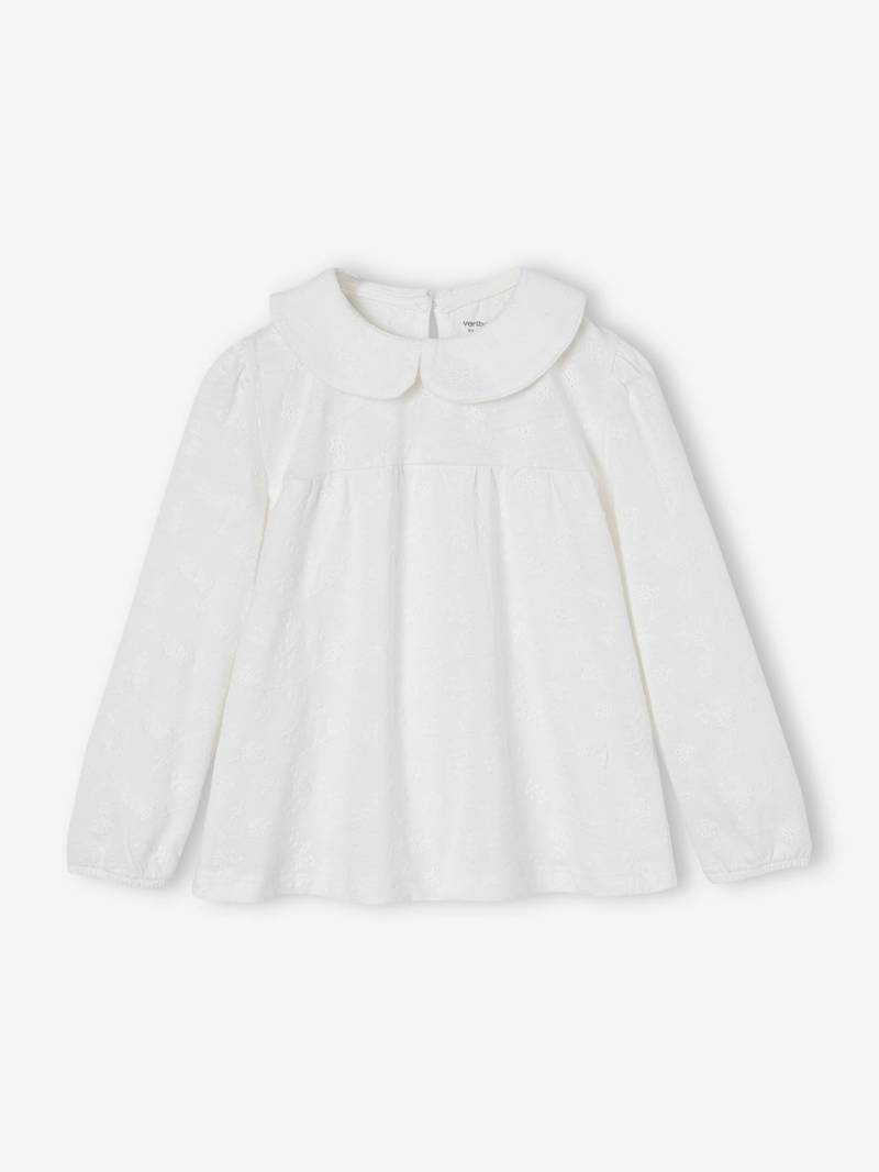 Mädchen Blusenshirt mit Lochstickereien Mädchen Blusenshirt mit Lochstickereien von Vertbaudet