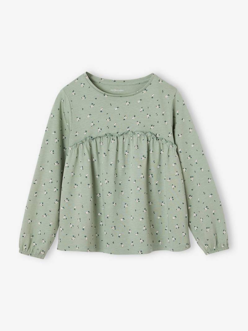 Mädchen Blusenshirt mit Print von Vertbaudet