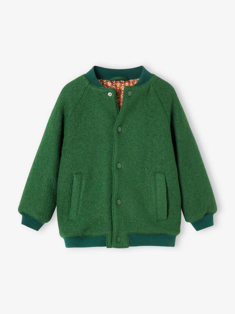 Mädchen Bouclé-Collegejacke von Vertbaudet