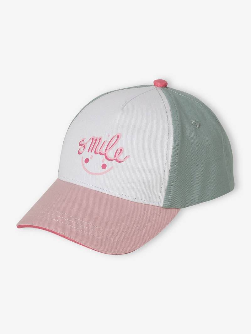 Mädchen Cap mit Smile-Print von Vertbaudet