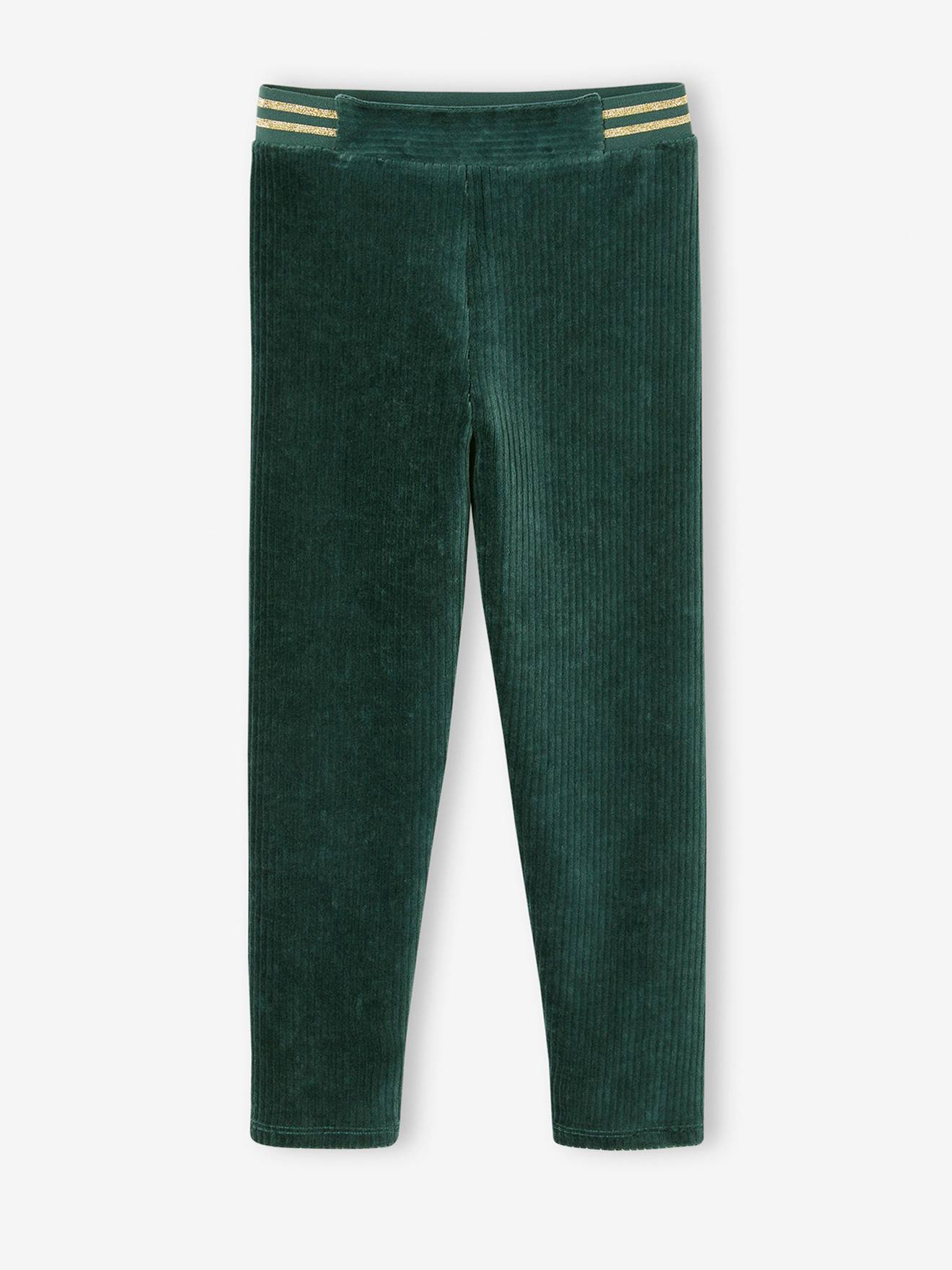 Mädchen Cord-Leggings von Vertbaudet