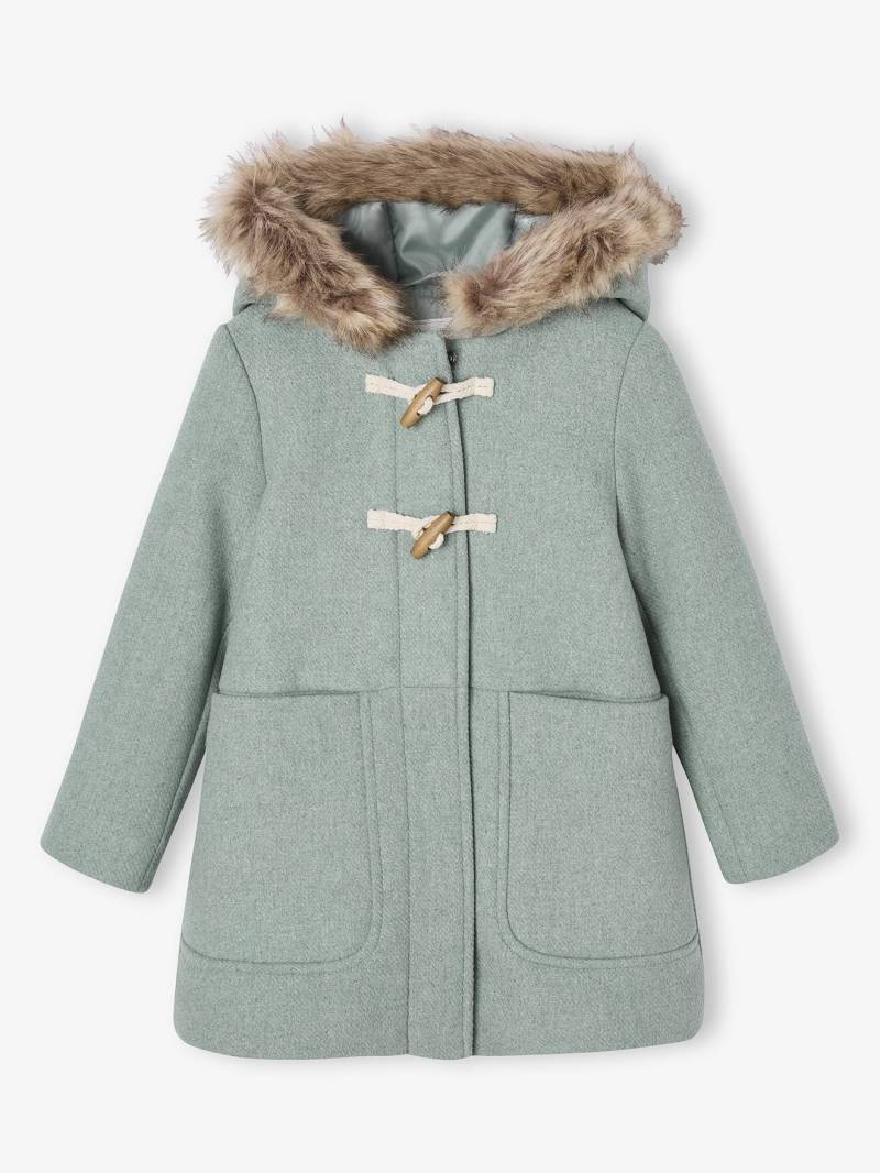 Mädchen Dufflecoat mit Kapuze & Knebelknöpfen von Vertbaudet