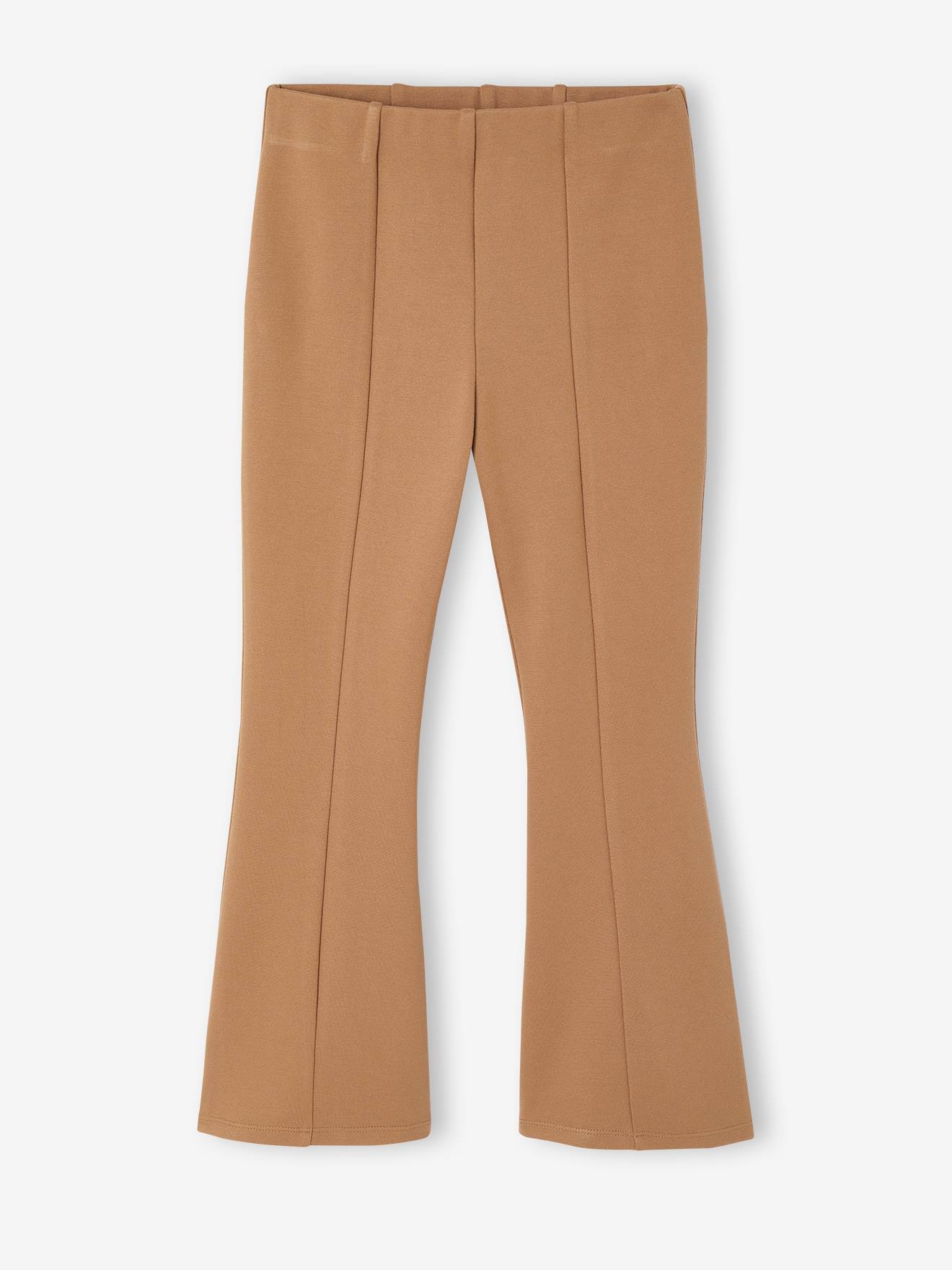 Mädchen Flared-Leggings camel Mädchen Flared-Leggings camel von Vertbaudet