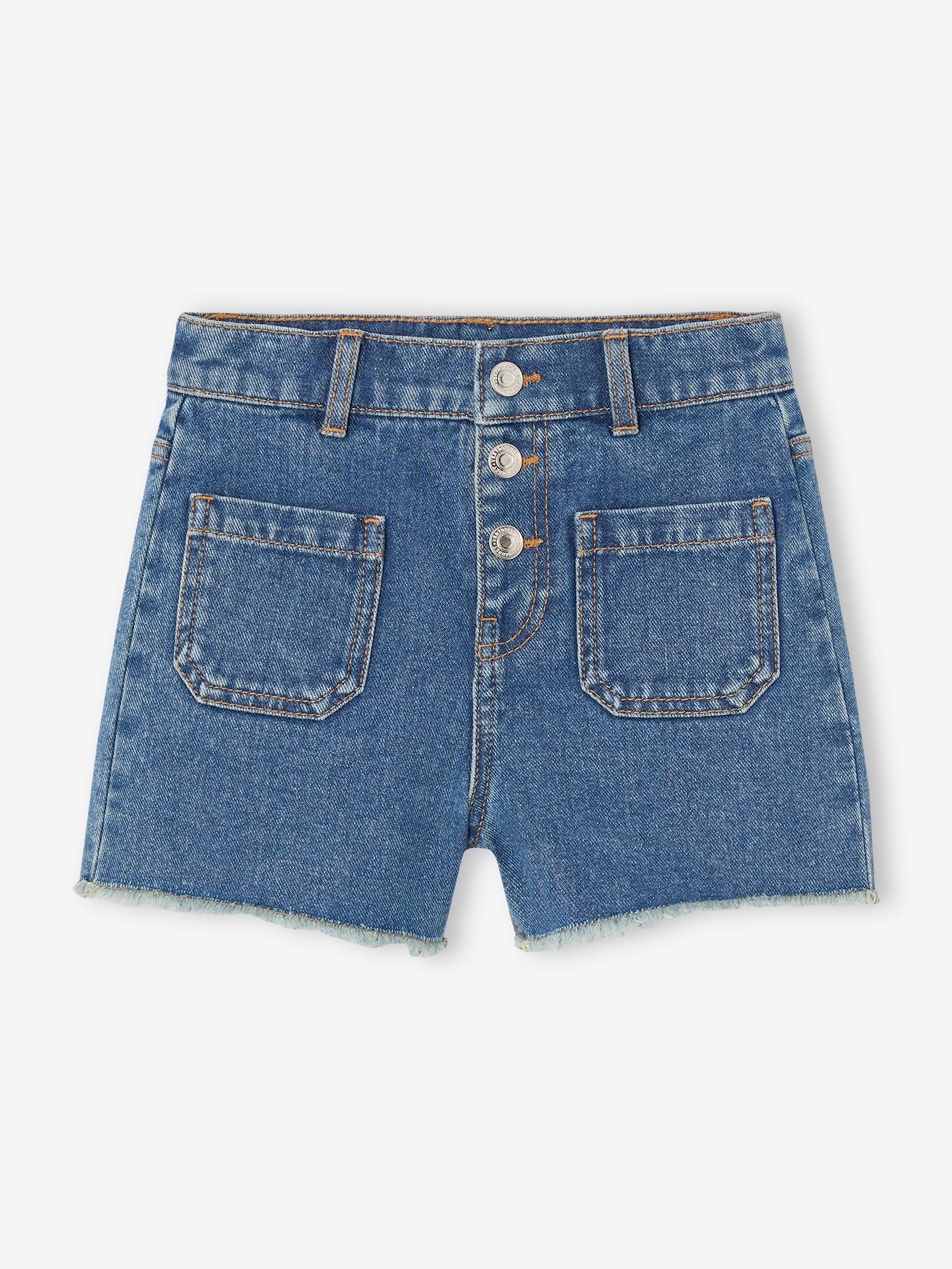 Mädchen Jeans-Shorts von Vertbaudet