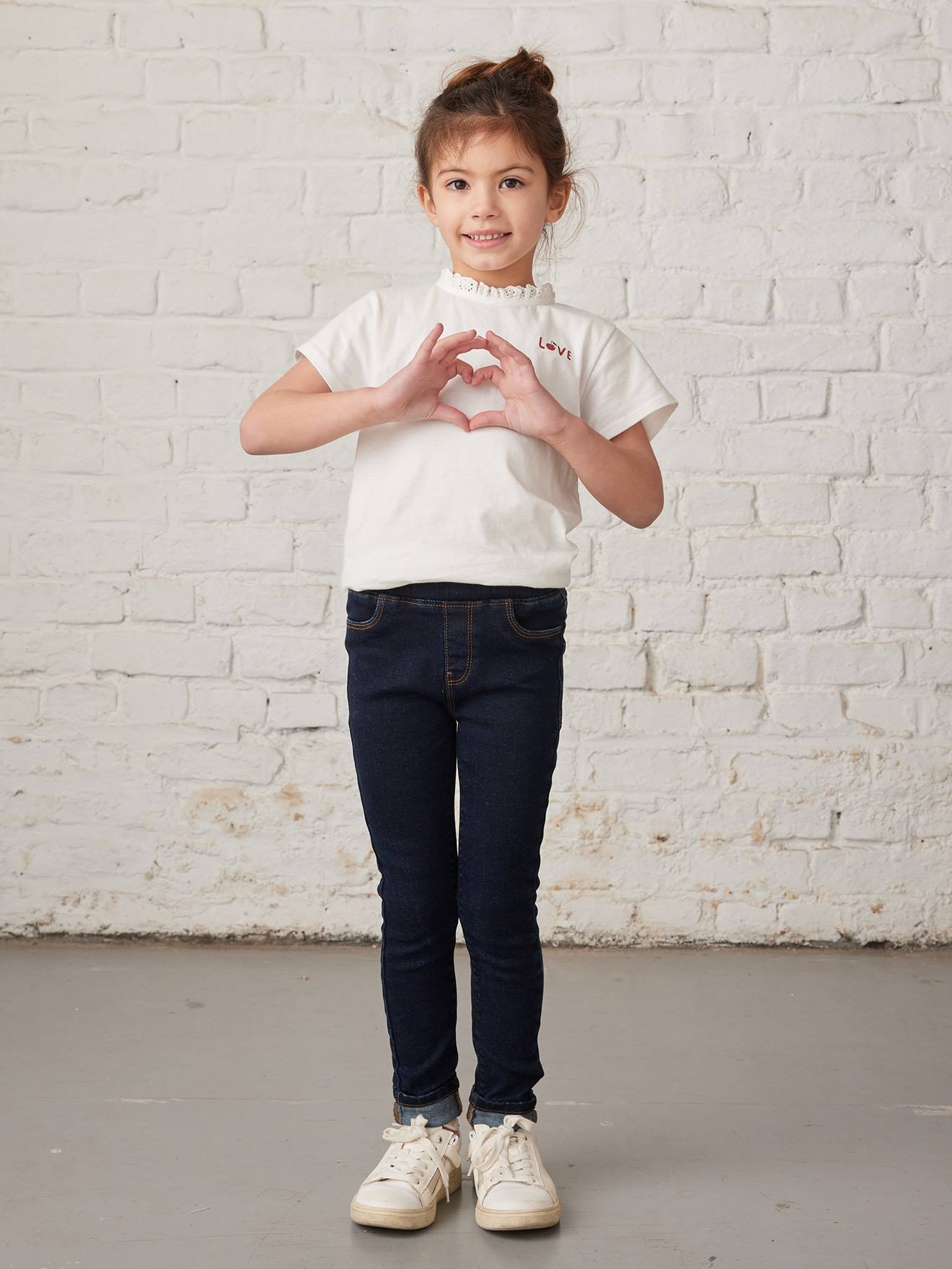 Mädchen Jeggings BASIC von Vertbaudet