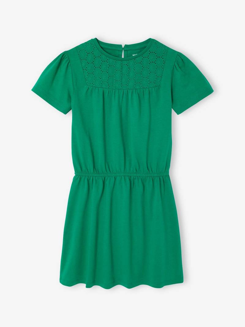 Mädchen Kleid mit Makramee-Details von Vertbaudet