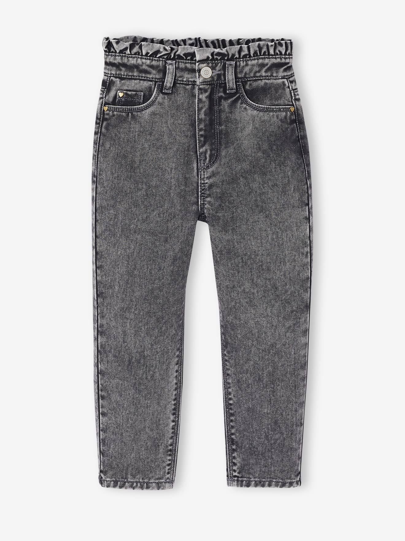 Mädchen Mom-fit-Jeans von Vertbaudet