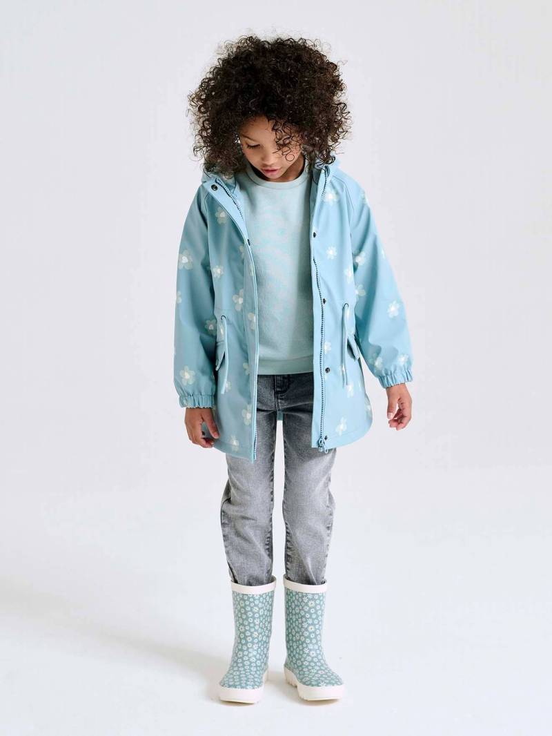 Mädchen Regenjacke mit Zauber-Trick von Vertbaudet