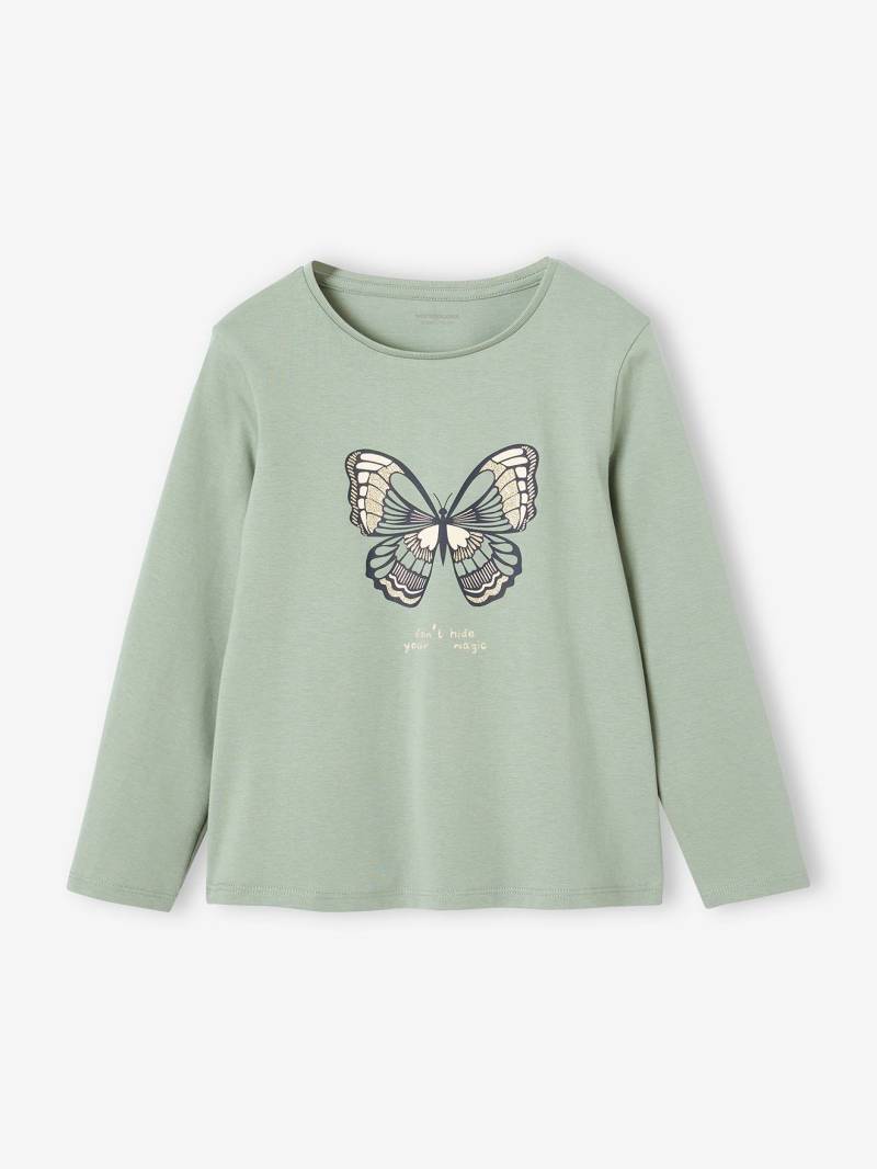 Mädchen Shirt mit Messageprint BASIC von Vertbaudet