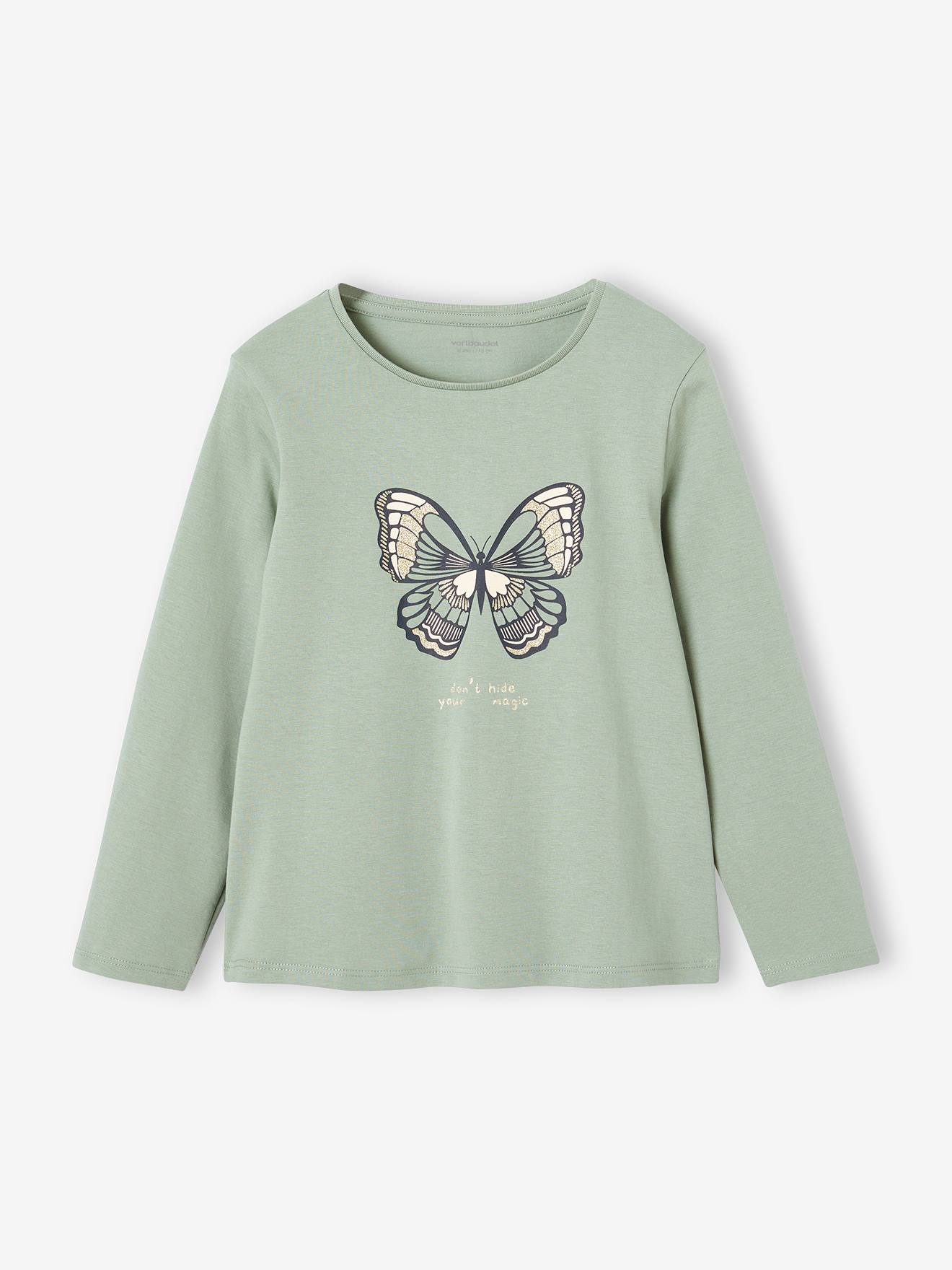 Mädchen Shirt mit Messageprint BASIC Mädchen Shirt mit Messageprint BASIC von Vertbaudet