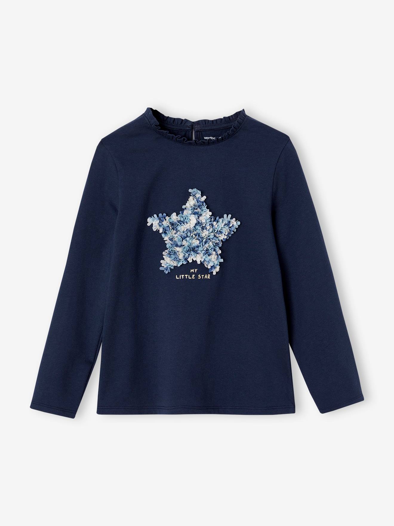 Mädchen Shirt mit Rüschendetails von Vertbaudet