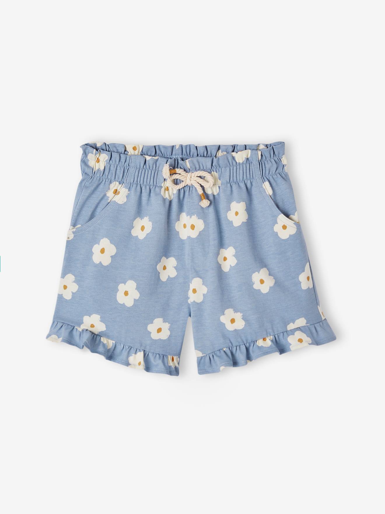 Mädchen Shorts mit Volants von Vertbaudet