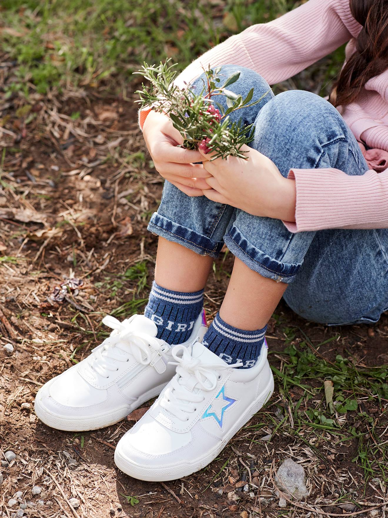 Mädchen Sneakers von Vertbaudet