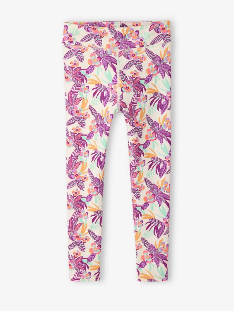 Mädchen Sport-Leggings mit exotischem Print von Vertbaudet