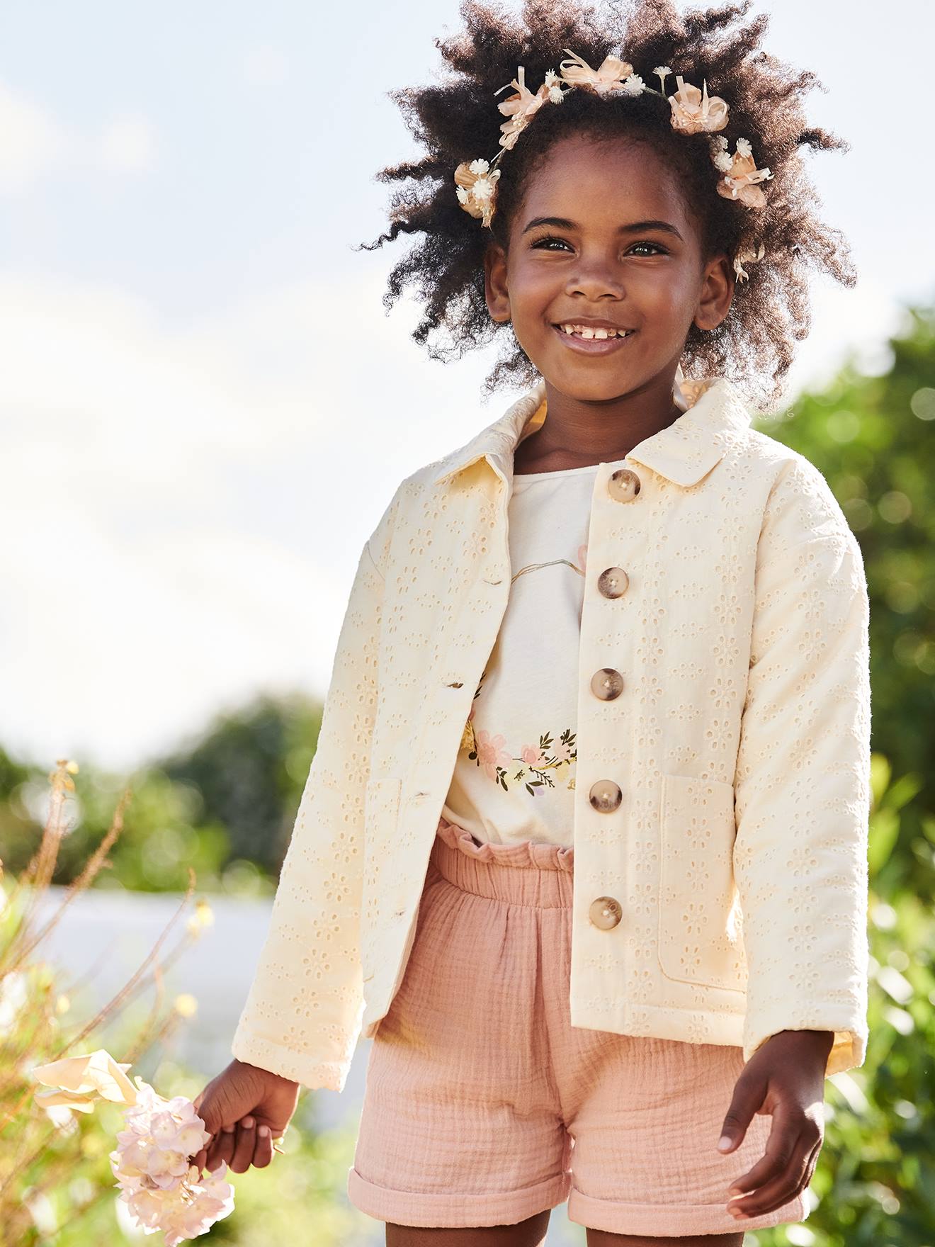 Mädchen Steppjacke mit Recyclingmaterial von Vertbaudet