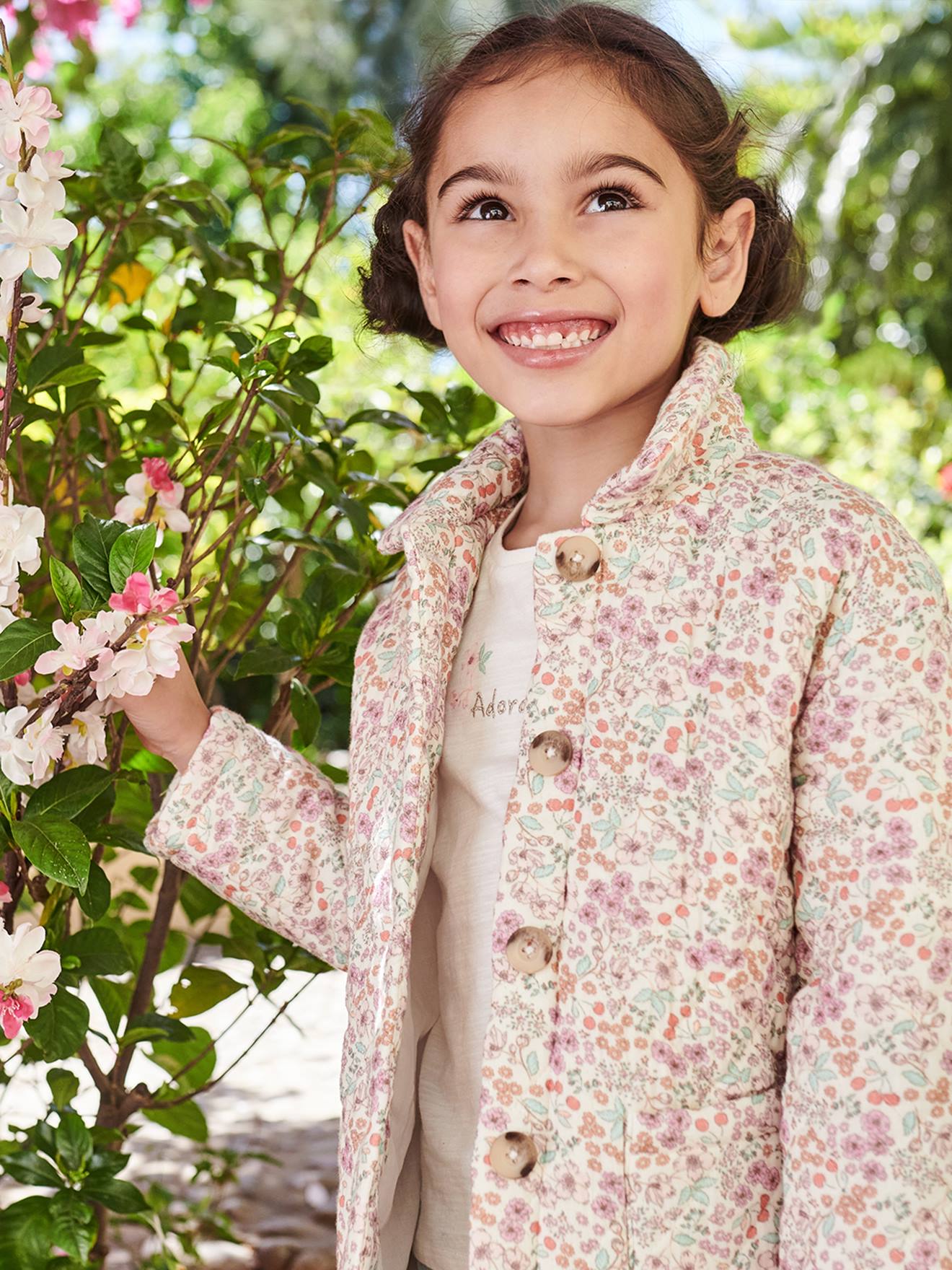 Mädchen Steppjacke mit Recyclingmaterial von Vertbaudet