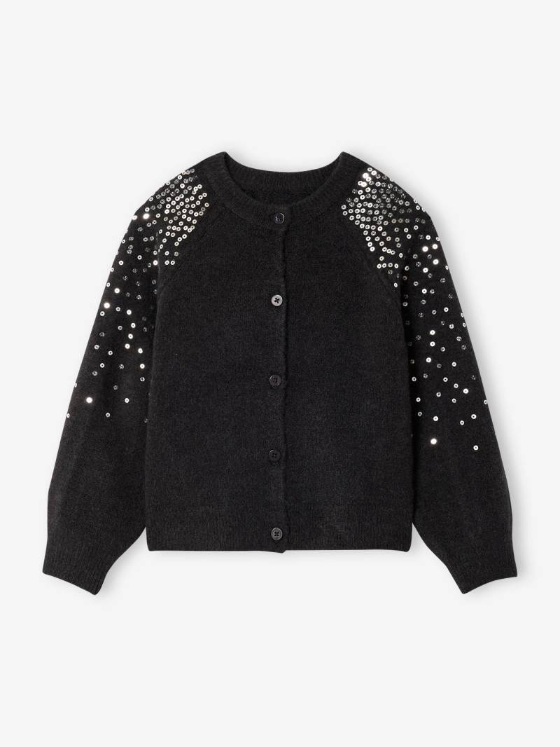 Mädchen Strickjacke mit Pailletten für Weihnachten von Vertbaudet