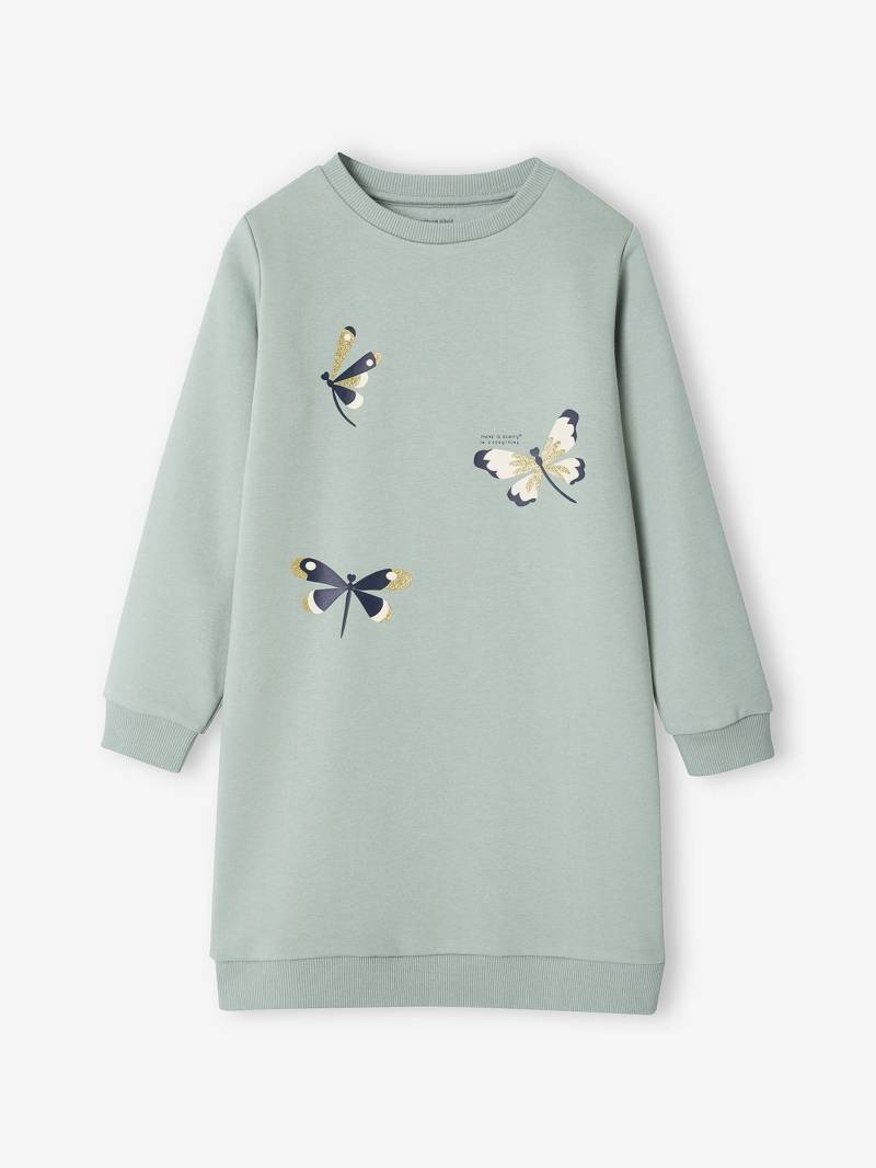 Mädchen Sweatkleid BASIC salbei von Vertbaudet