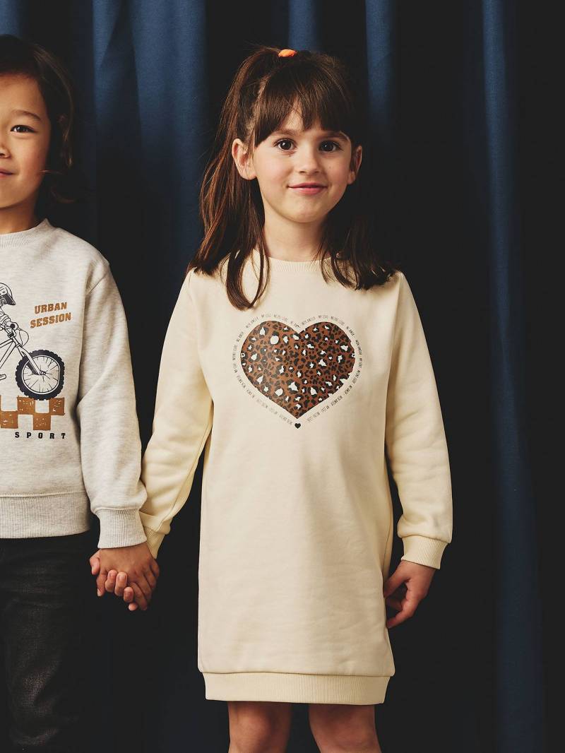 Mädchen Sweatkleid BASIC von Vertbaudet