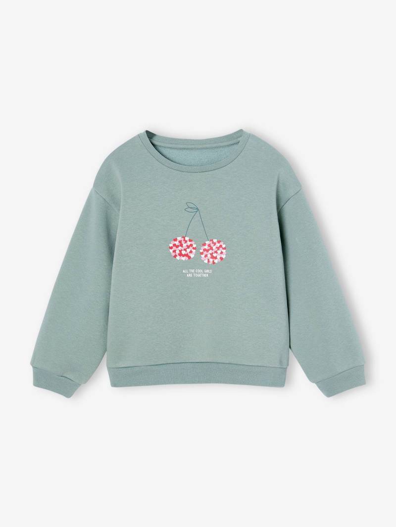Mädchen Sweatshirt mit Print Basics von Vertbaudet