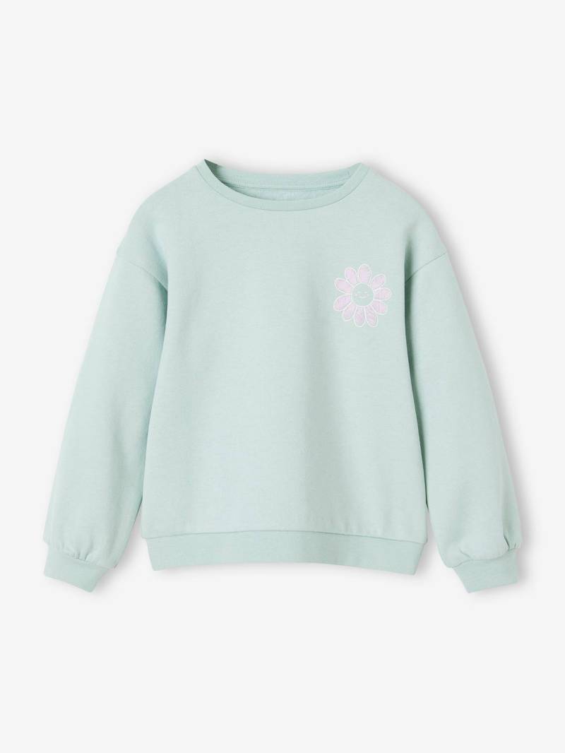 Mädchen Sweatshirt mit Print Basics von Vertbaudet