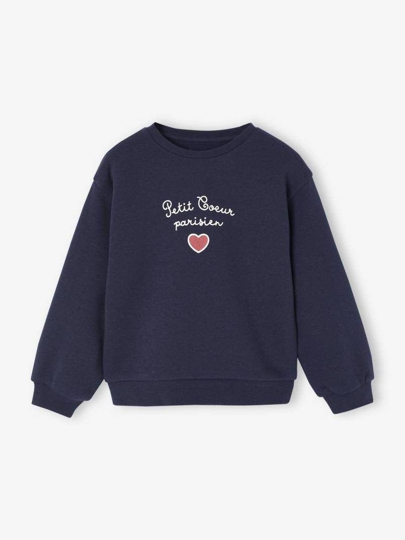 Mädchen Sweatshirt mit Print Basics von Vertbaudet