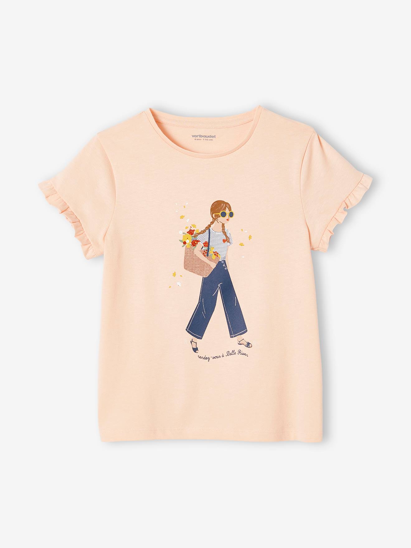 Mädchen T-Shirt Oeko-Tex von Vertbaudet
