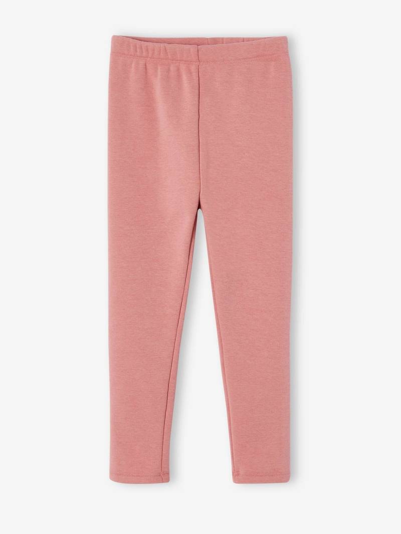Mädchen Thermo-Leggings mit Fleecefutter blush von Vertbaudet