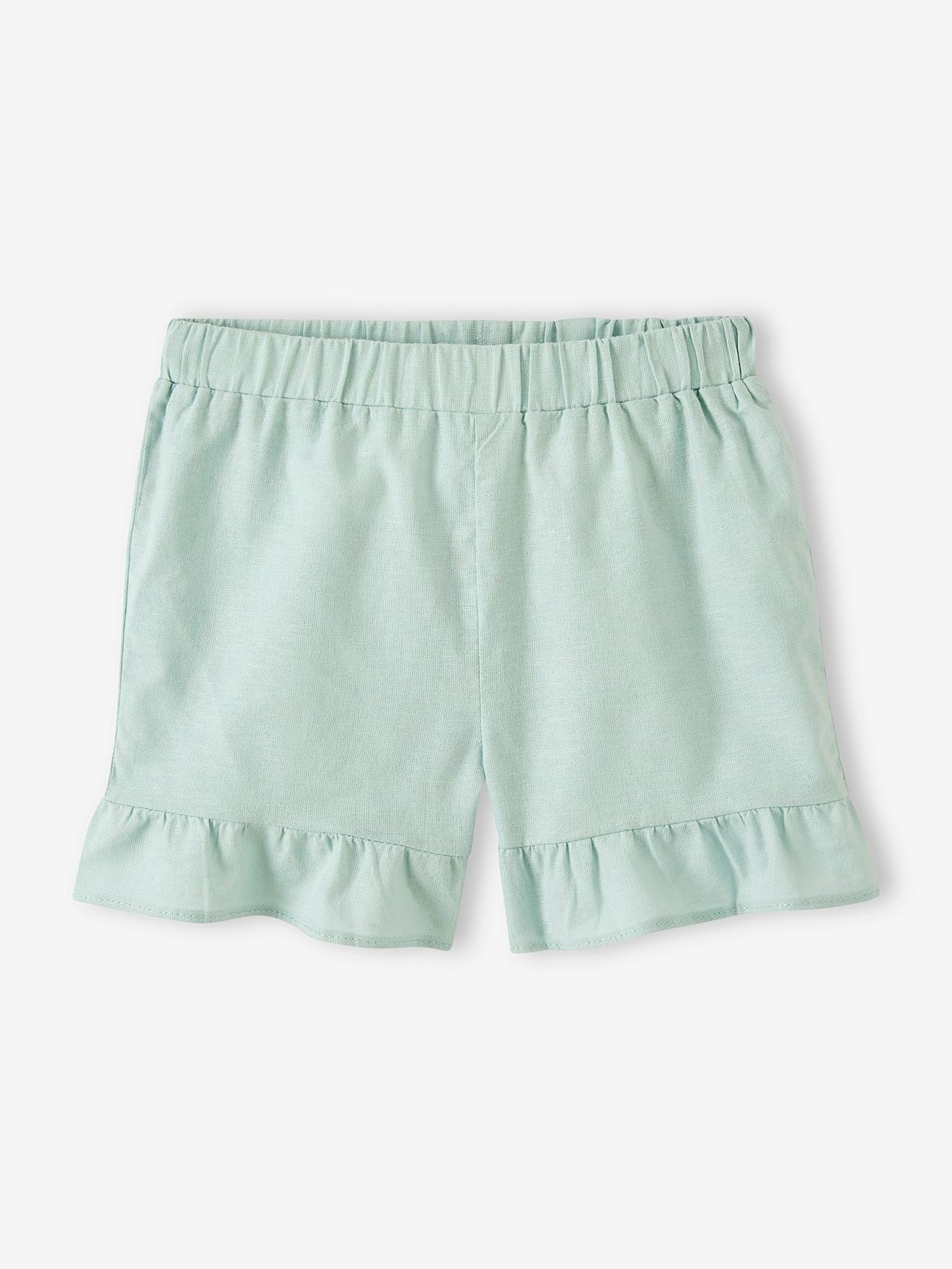 Mädchen Volantshorts von Vertbaudet