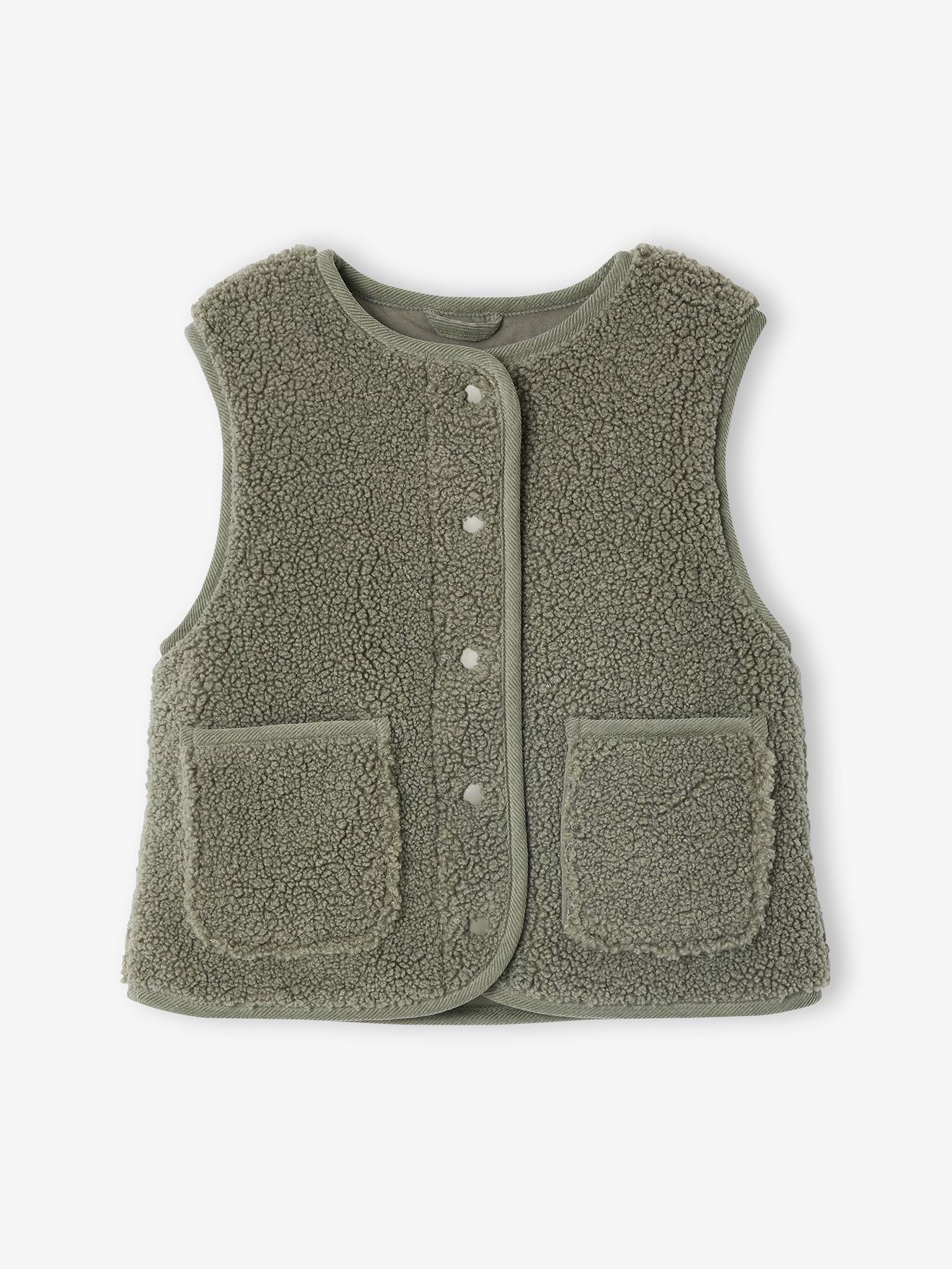 Mädchen Weste aus Teddyfleece Mädchen Weste aus Teddyfleece von Vertbaudet