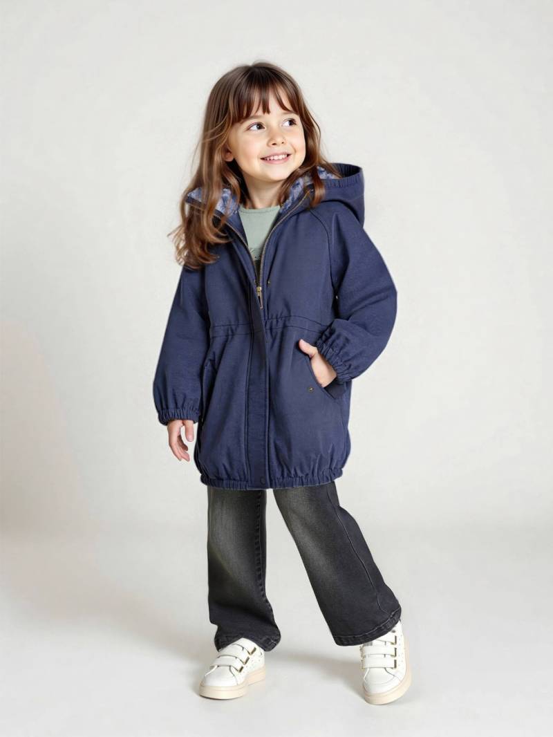 Mädchen Winterjacke mit Kapuze von Vertbaudet