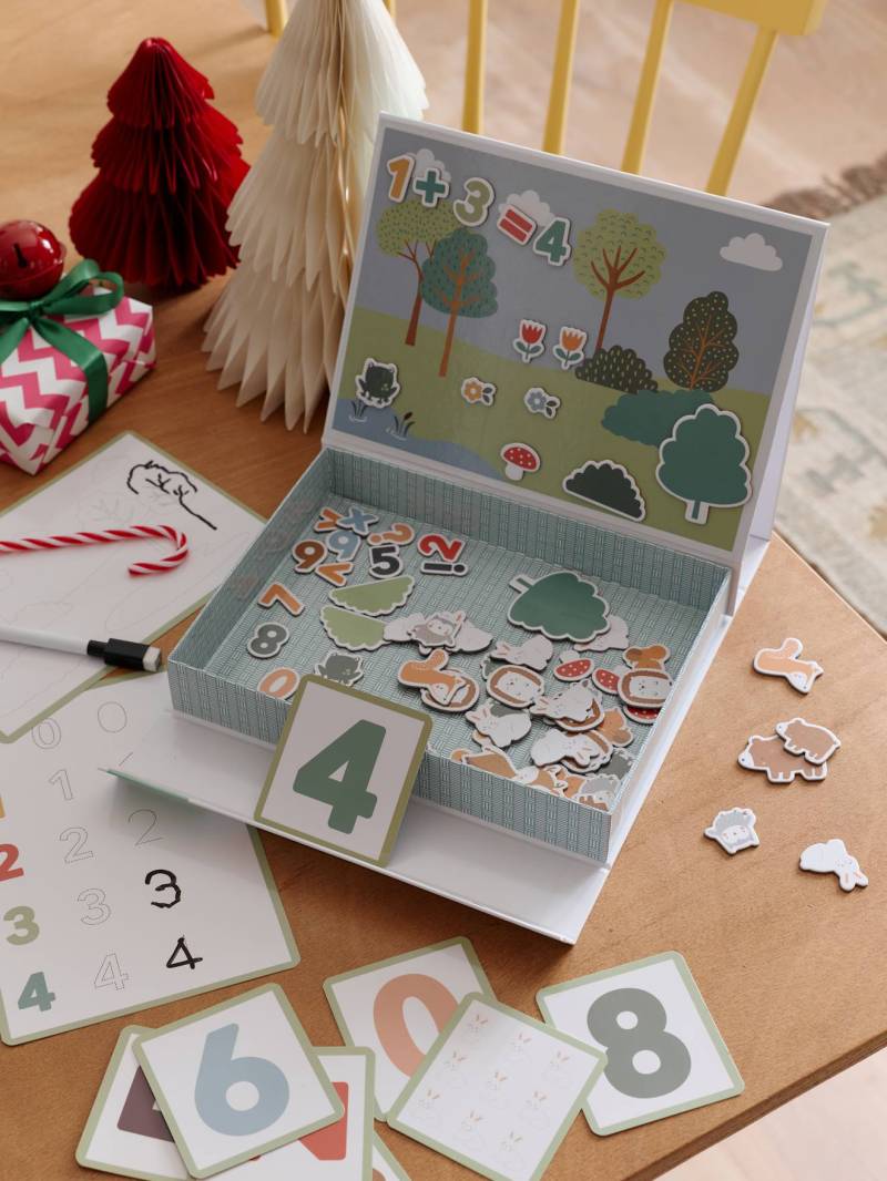 Magnetisches Zahlen-Spiel GRÜNER WALD für Kinder von Vertbaudet