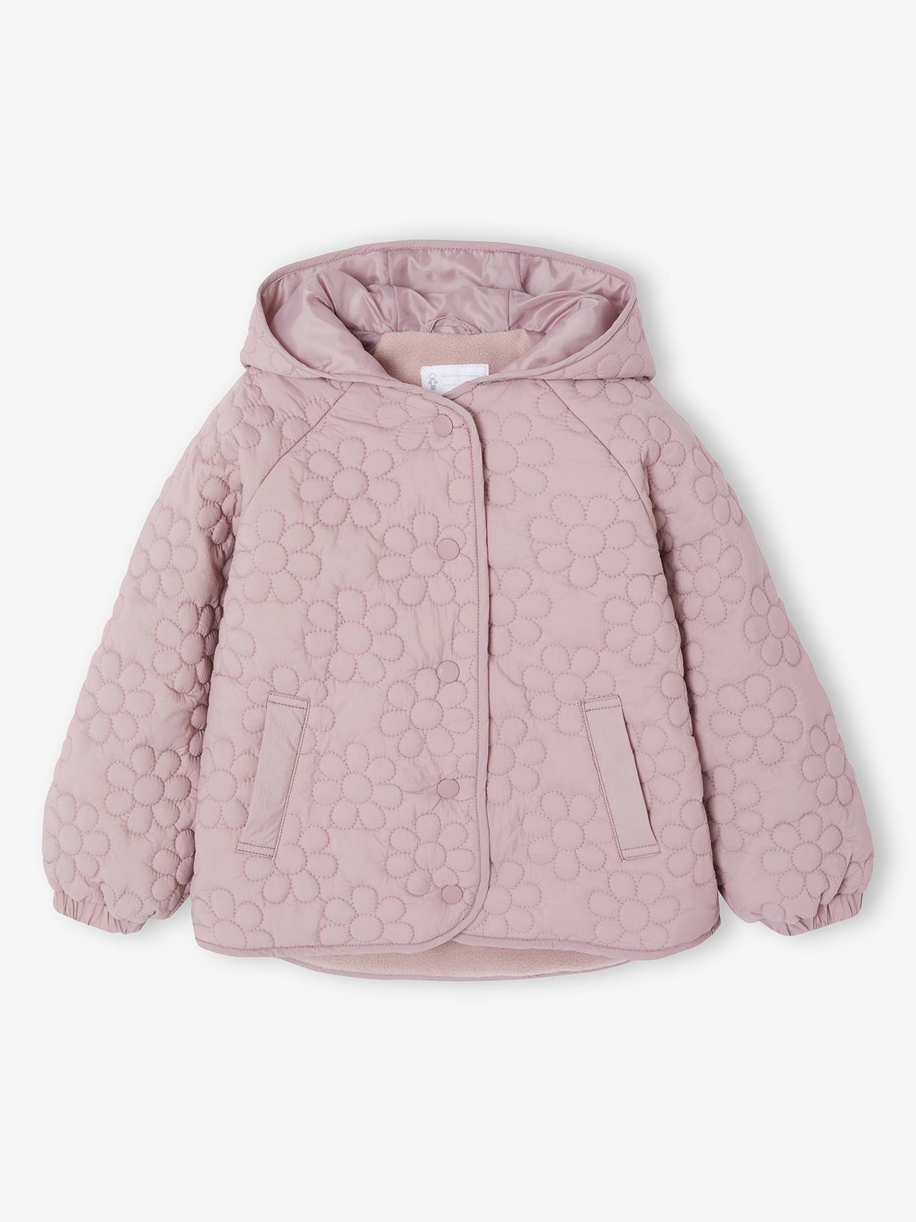 Mädchen Light-Steppjacke mit Blumenmuster Mädchen Light-Steppjacke mit Blumenmuster von Vertbaudet