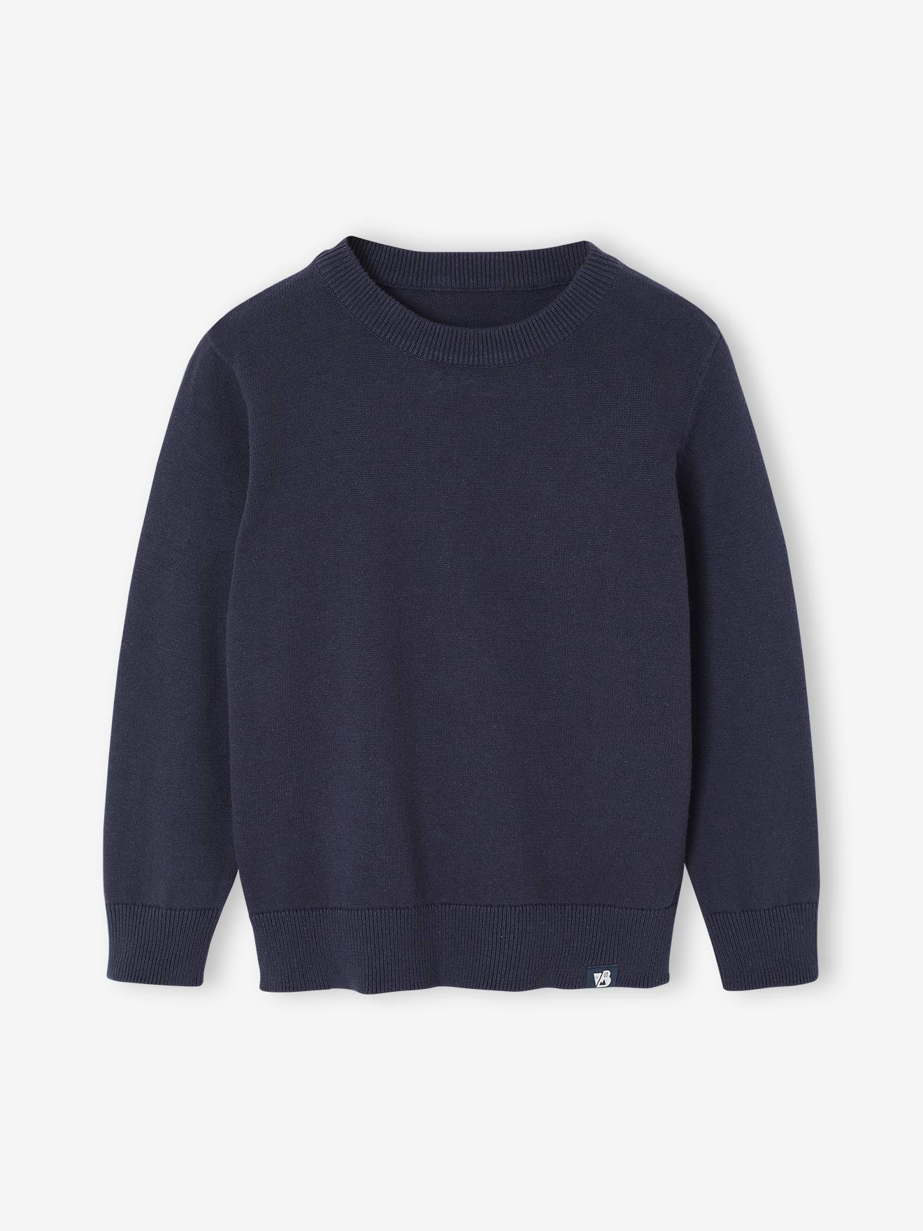 Pullover Jungen BASIC von Vertbaudet
